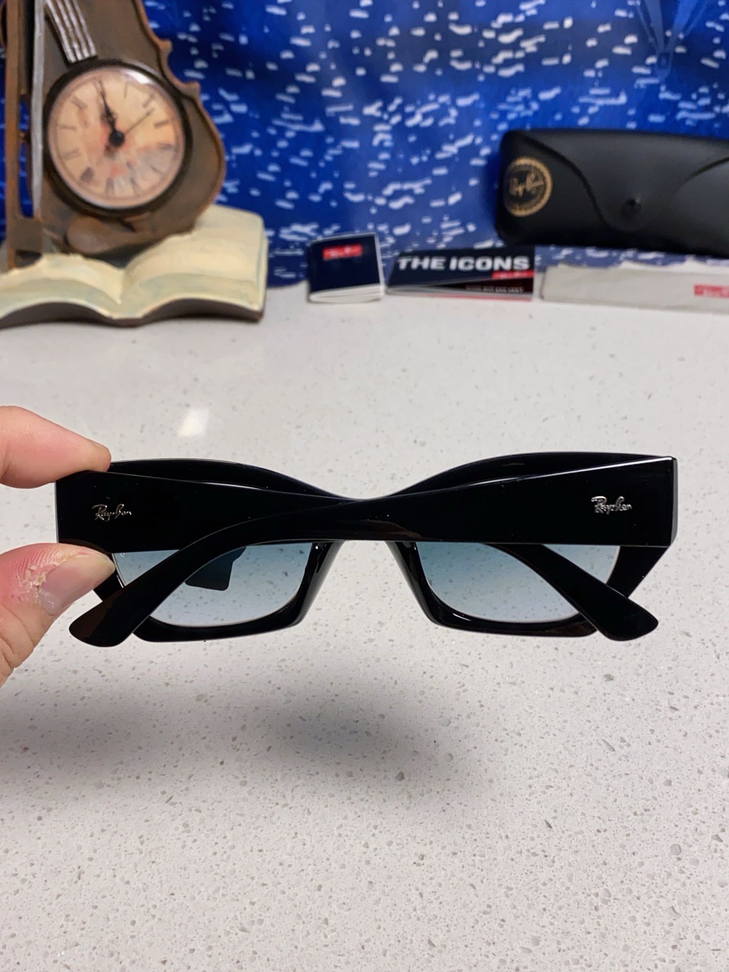  RayBan雷朋异形板材太阳镜眼镜男女同款款墨镜 RB4430 Size52口22-145