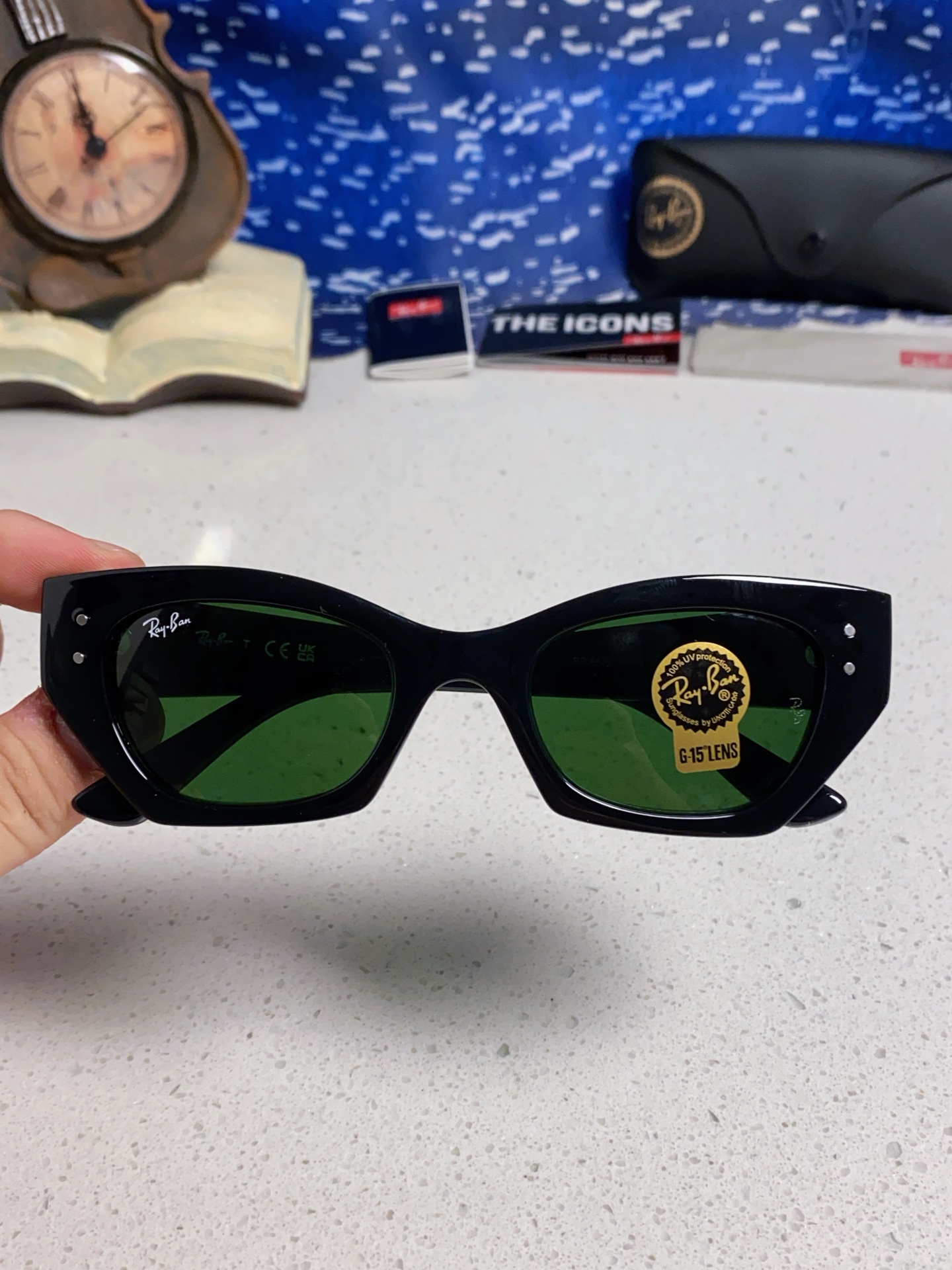  RayBan雷朋异形板材太阳镜眼镜男女同款款墨镜 RB4430 Size52口22-145