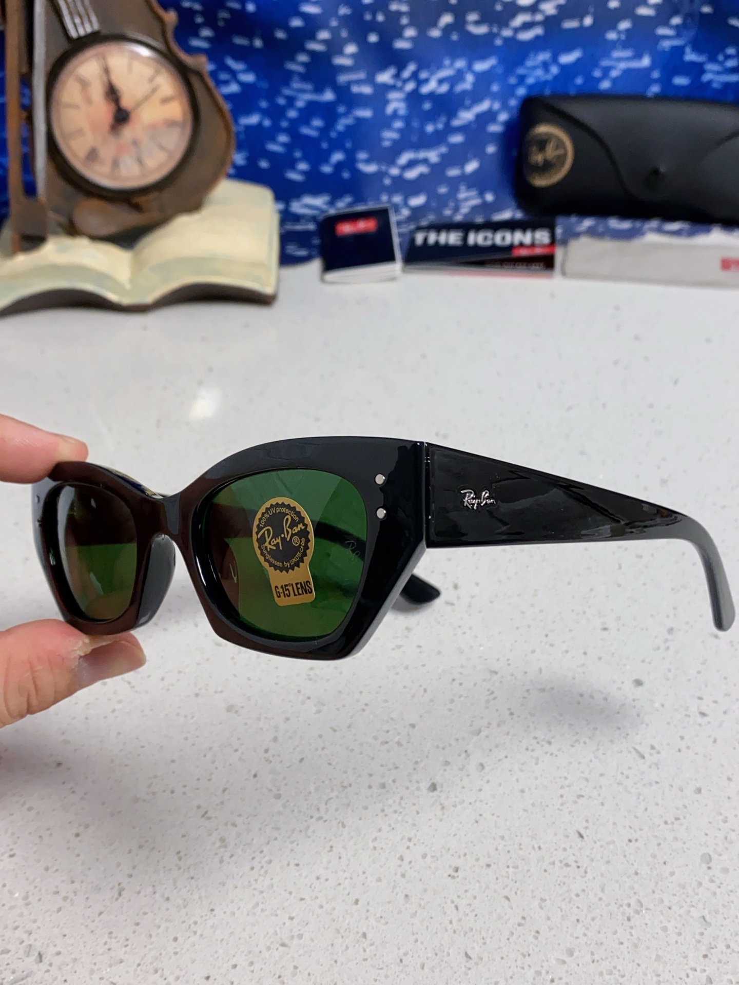  RayBan雷朋异形板材太阳镜眼镜男女同款款墨镜 RB4430 Size52口22-145