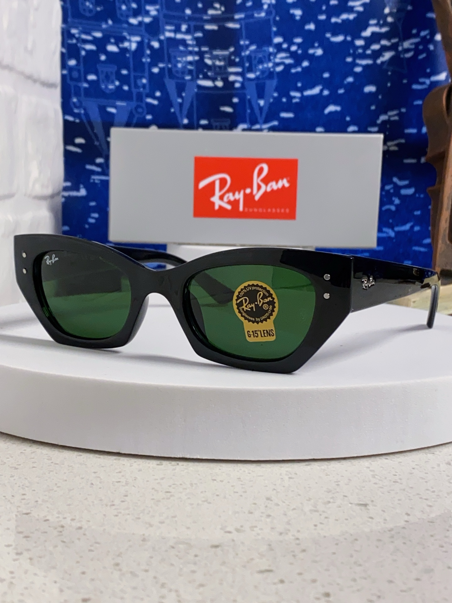  RayBan雷朋异形板材太阳镜眼镜男女同款款墨镜 RB4430 Size52口22-145
