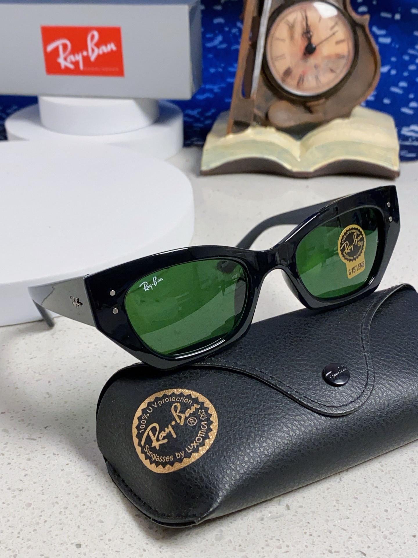 RayBan雷朋异形板材太阳镜眼镜男女同款款墨镜 RB4430 Size52口22-145