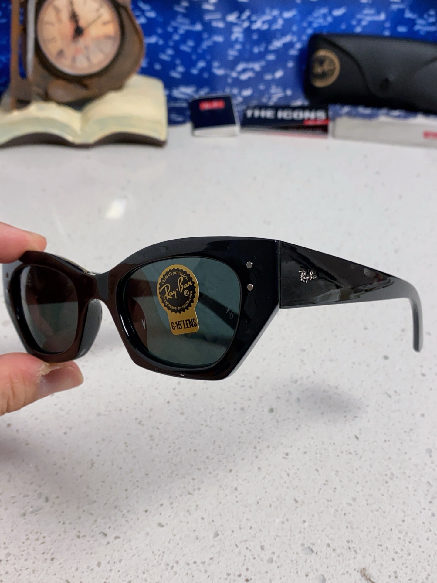  RayBan雷朋异形板材太阳镜眼镜男女同款款墨镜 RB4430 Size52口22-145