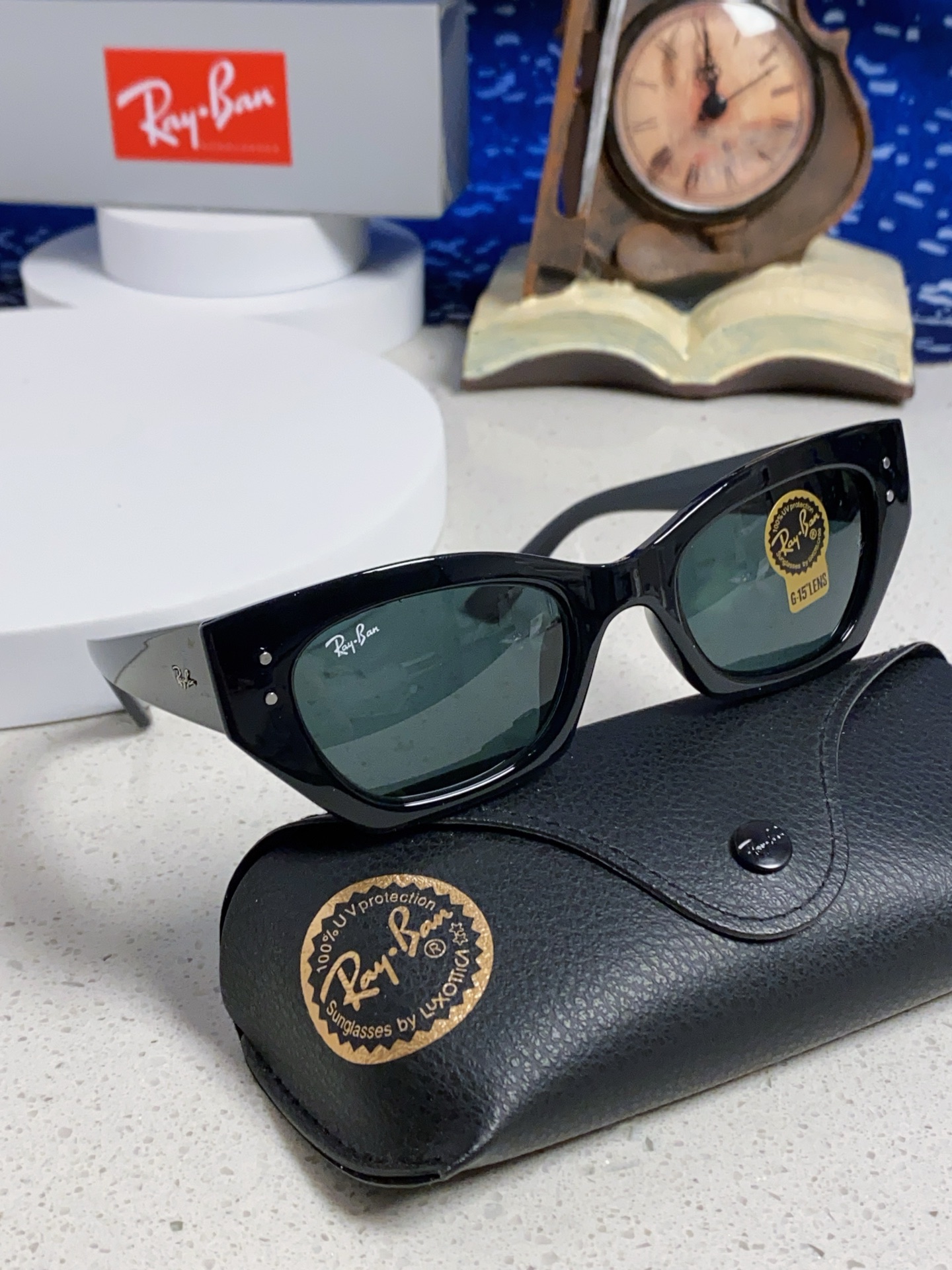  RayBan雷朋异形板材太阳镜眼镜男女同款款墨镜 RB4430 Size52口22-145
