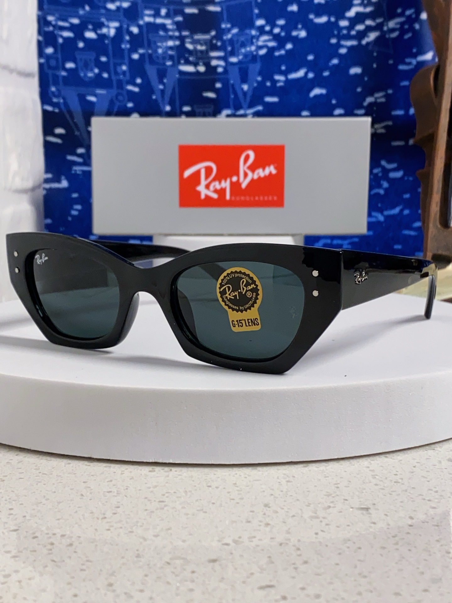  RayBan雷朋异形板材太阳镜眼镜男女同款款墨镜 RB4430 Size52口22-145