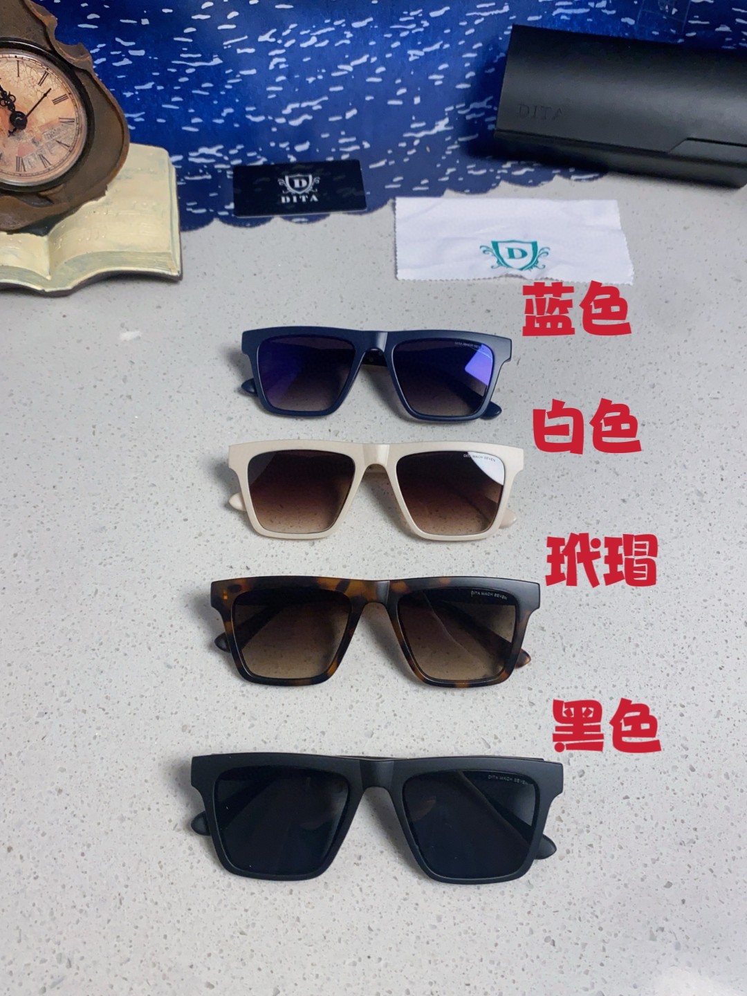  DITA蒂塔 2025时尚新款太阳眼镜墨镜LSA 701高品质高质感模特 百搭潮男时尚  男女通用