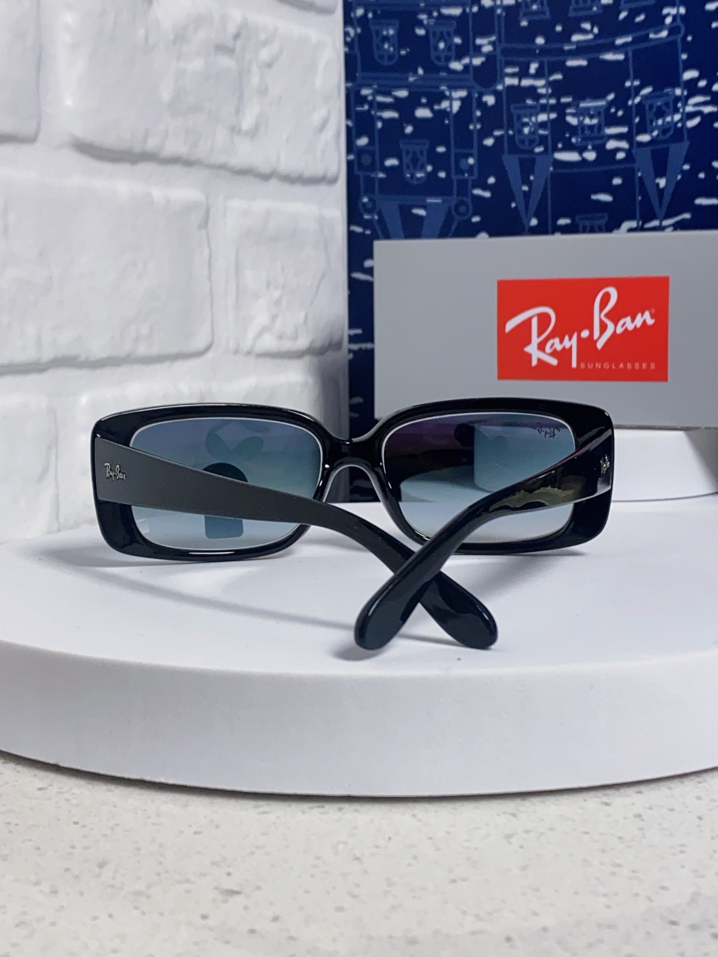  RayBan雷朋 2025新款时尚男士太阳镜经典百搭防晒墨镜开车驾驶板材框眼镜  玻璃镜片RB4389