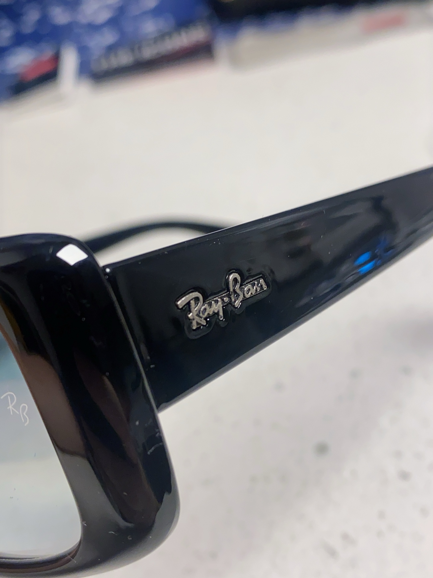  RayBan雷朋 2025新款时尚男士太阳镜经典百搭防晒墨镜开车驾驶板材框眼镜  玻璃镜片RB4389