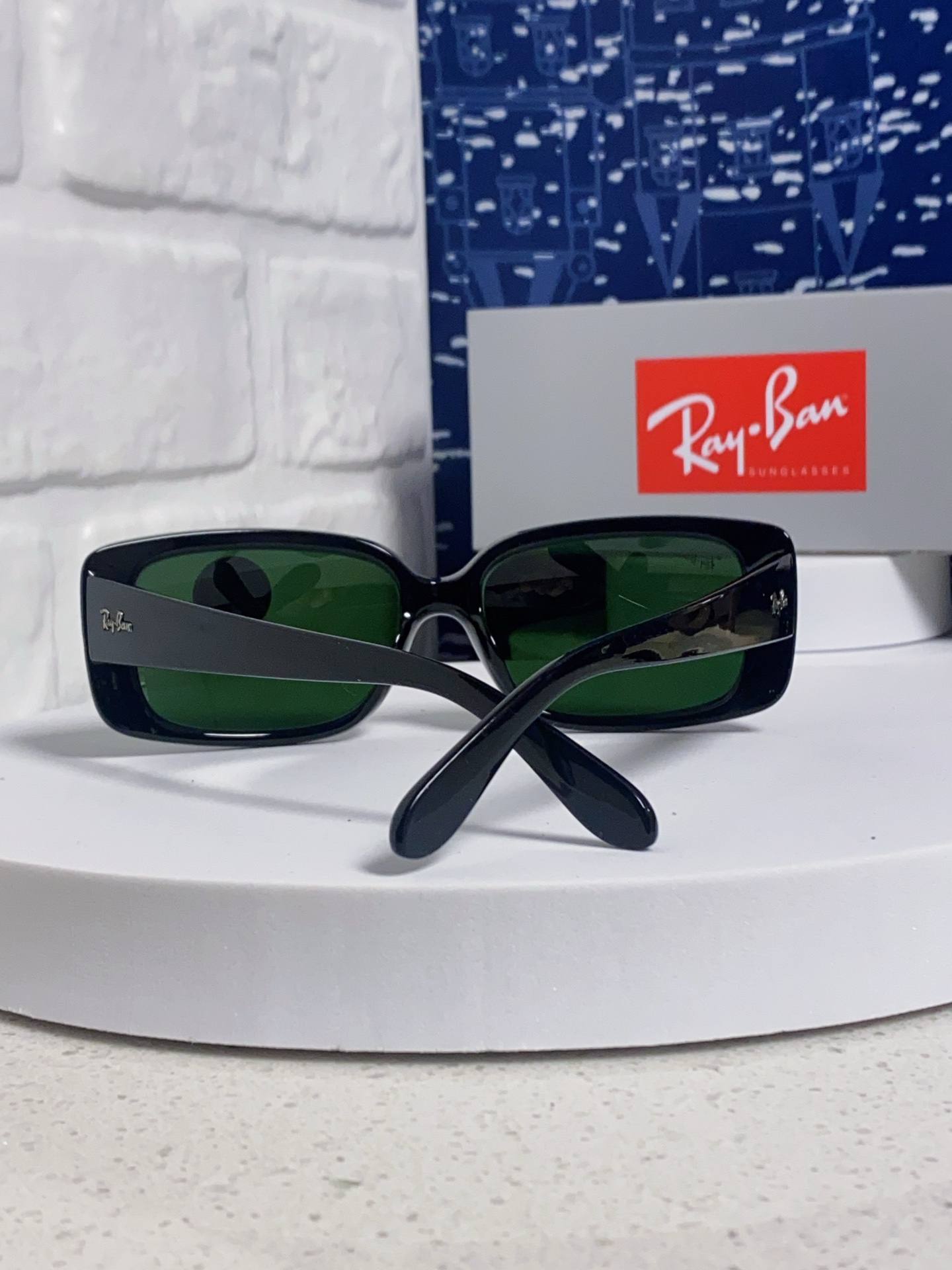  RayBan雷朋 2025新款时尚男士太阳镜经典百搭防晒墨镜开车驾驶板材框眼镜  玻璃镜片RB4389