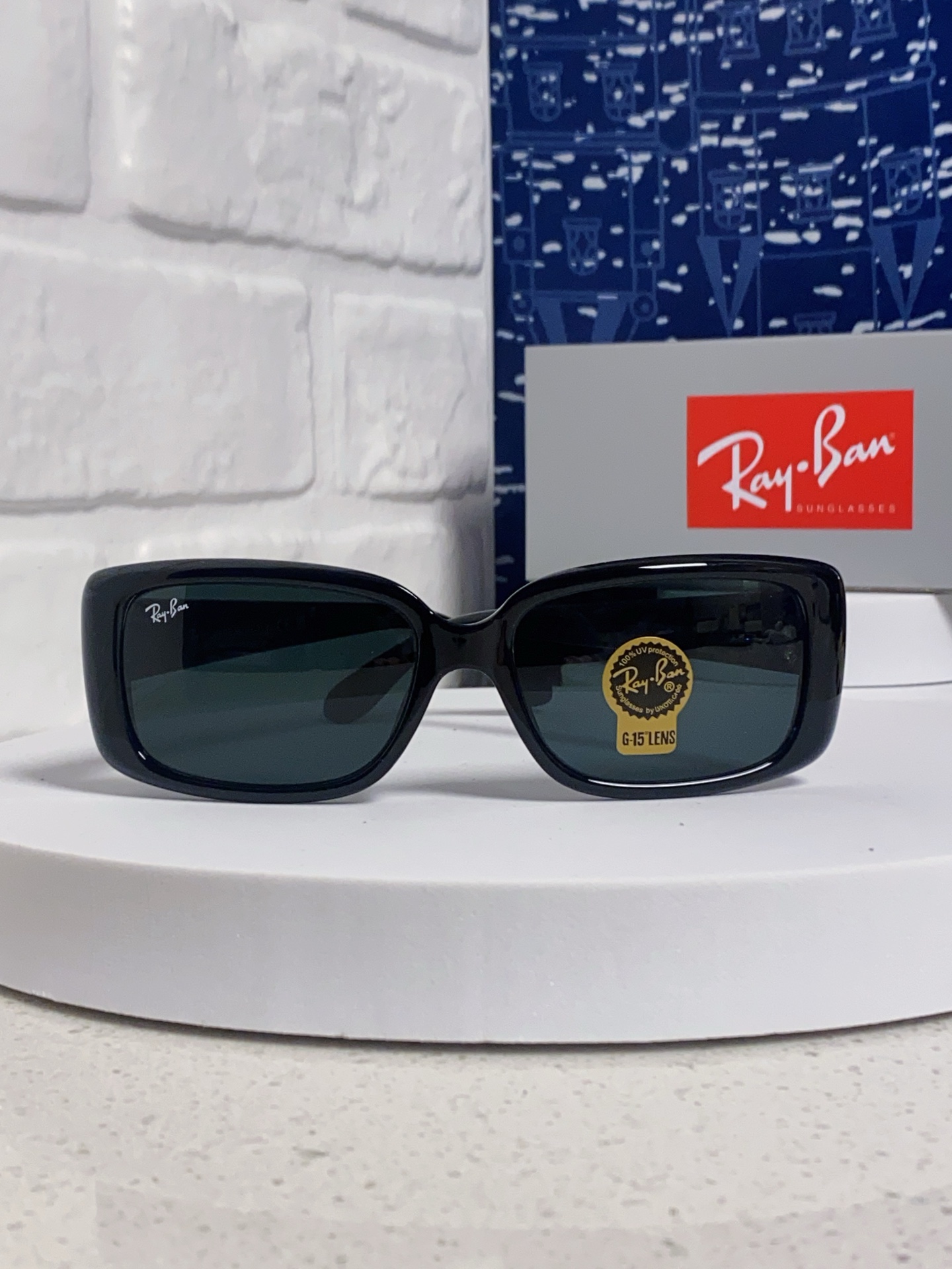  RayBan雷朋 2025新款时尚男士太阳镜经典百搭防晒墨镜开车驾驶板材框眼镜  玻璃镜片RB4389