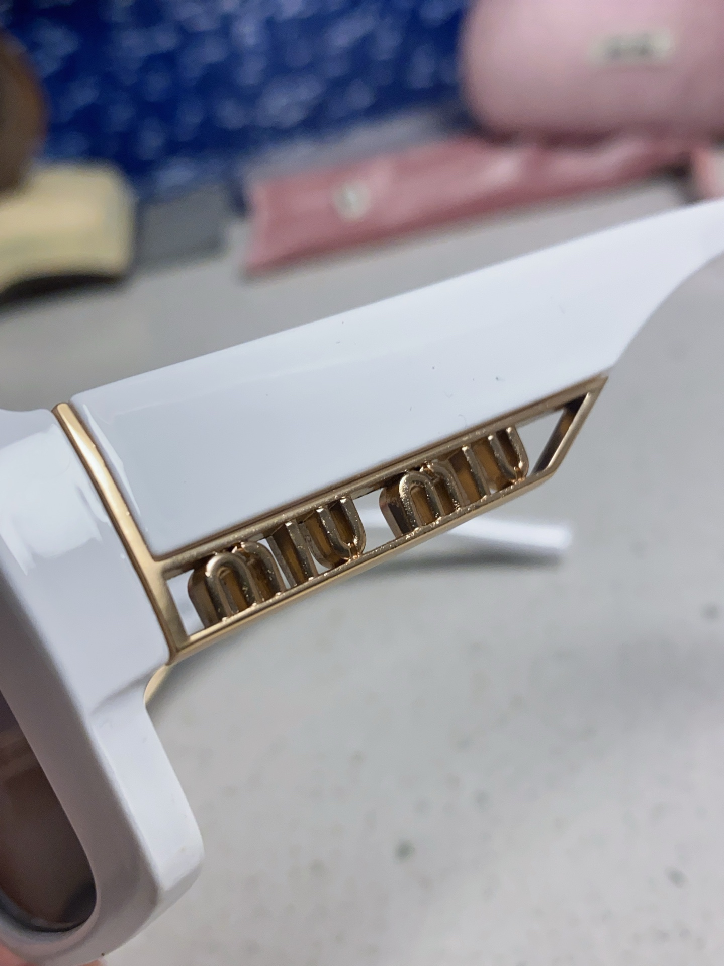  MIUMIU缪缪 2025新款太阳镜方形时尚墨镜个性眼镜 女士偏光眼镜 