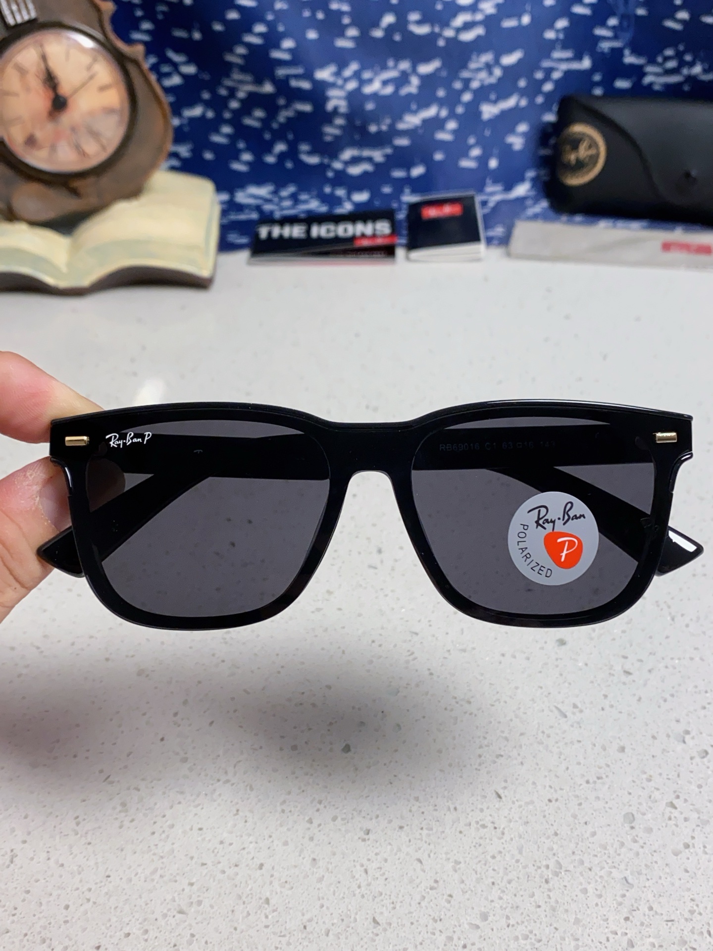  Ray Ban雷朋 2025新款 男友系列方形中性太阳镜 RB6901