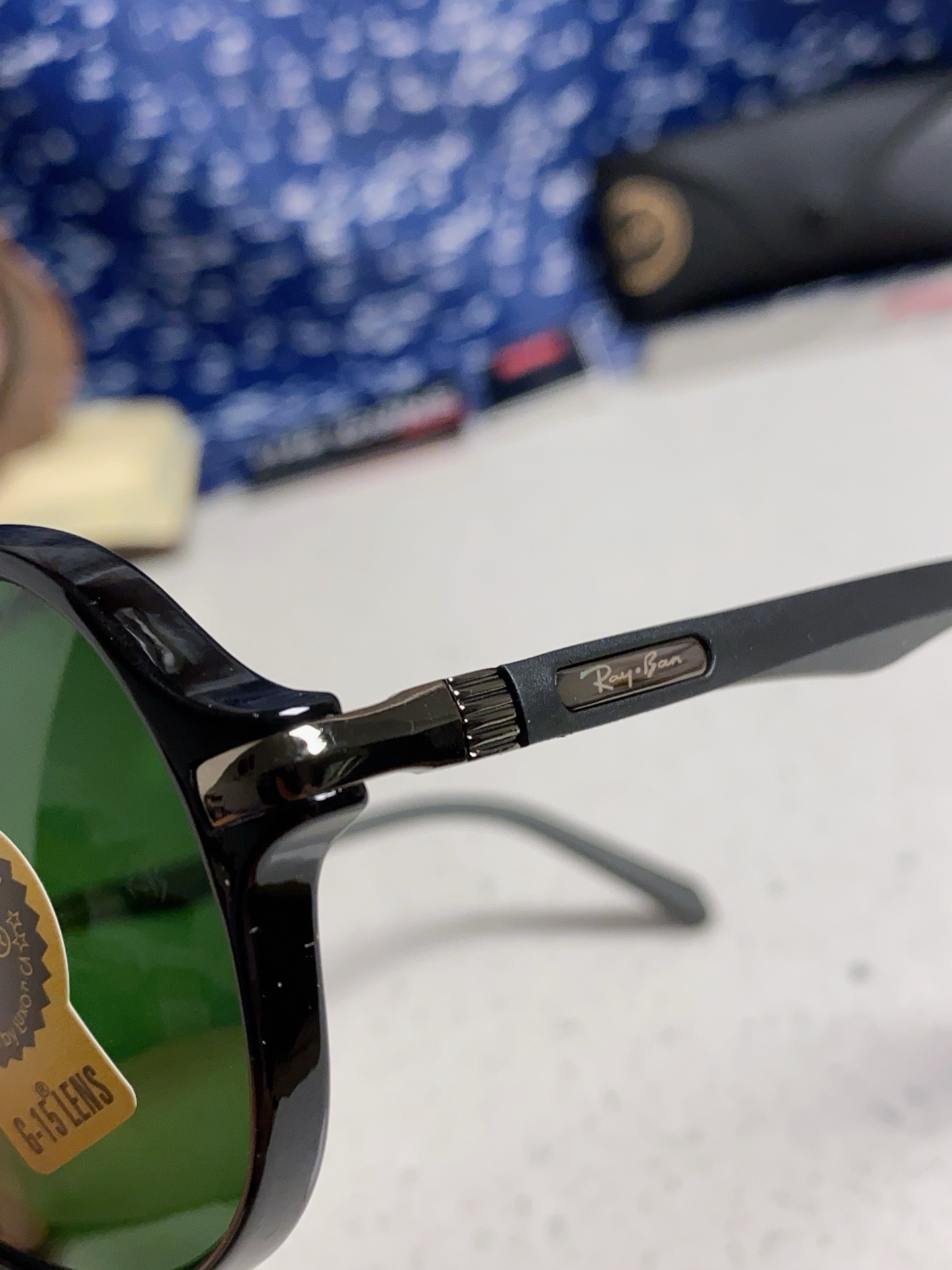  RayBan雷朋 2025新款钢化玻璃墨镜男士大框太阳眼镜遮阳防紫外线防风沙骑车蛤蟆镜 RB8055 