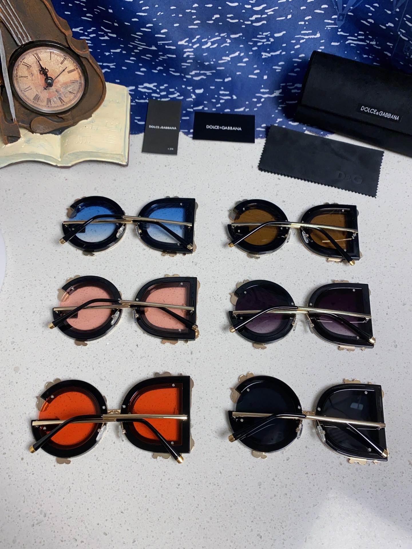  Dolce&Gabbana杜嘉班纳 2025新款DG小众巴洛克风情太阳镜摩登复古潮流街拍模特走秀款墨镜