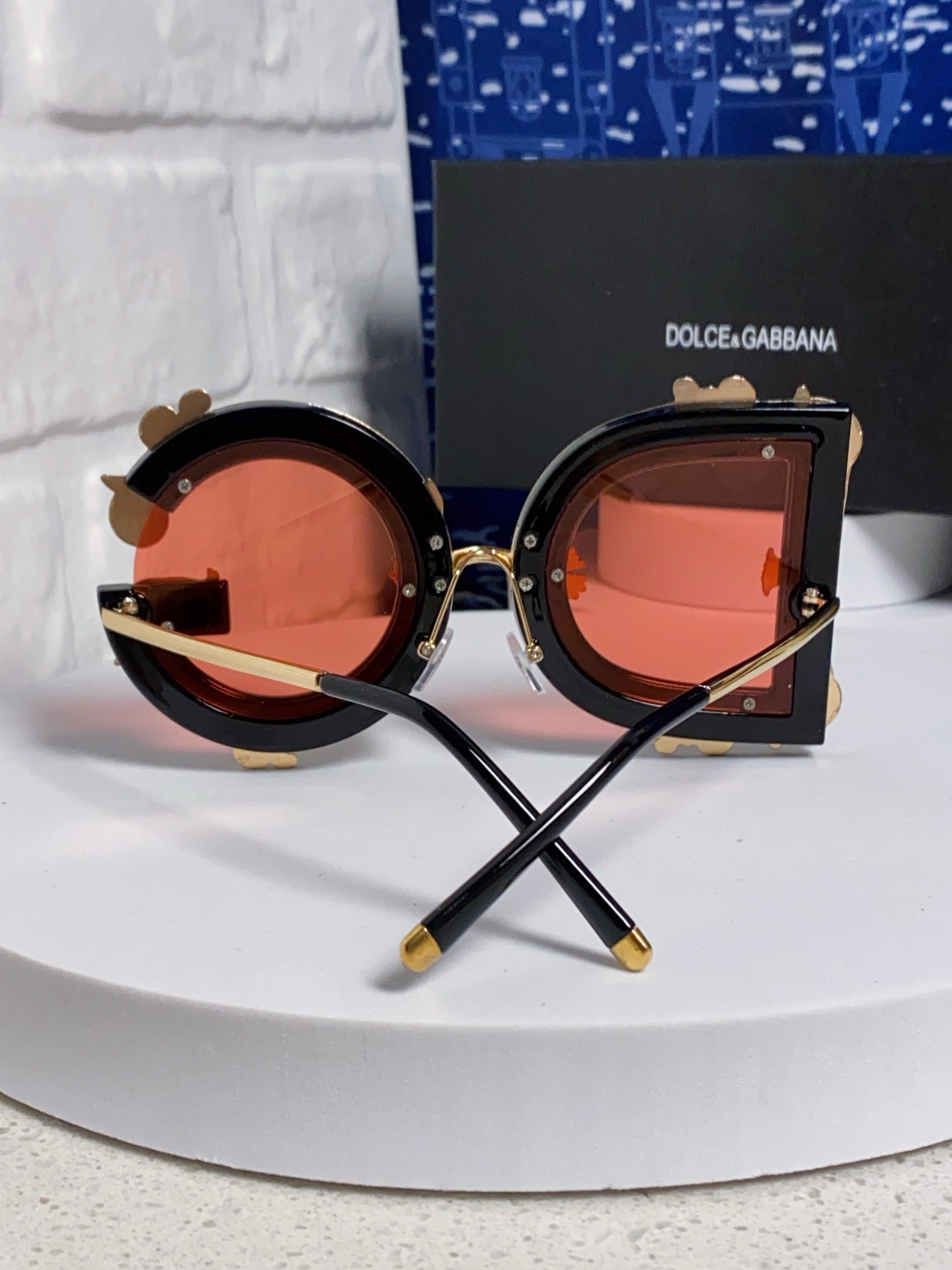  Dolce&Gabbana杜嘉班纳 2025新款DG小众巴洛克风情太阳镜摩登复古潮流街拍模特走秀款墨镜