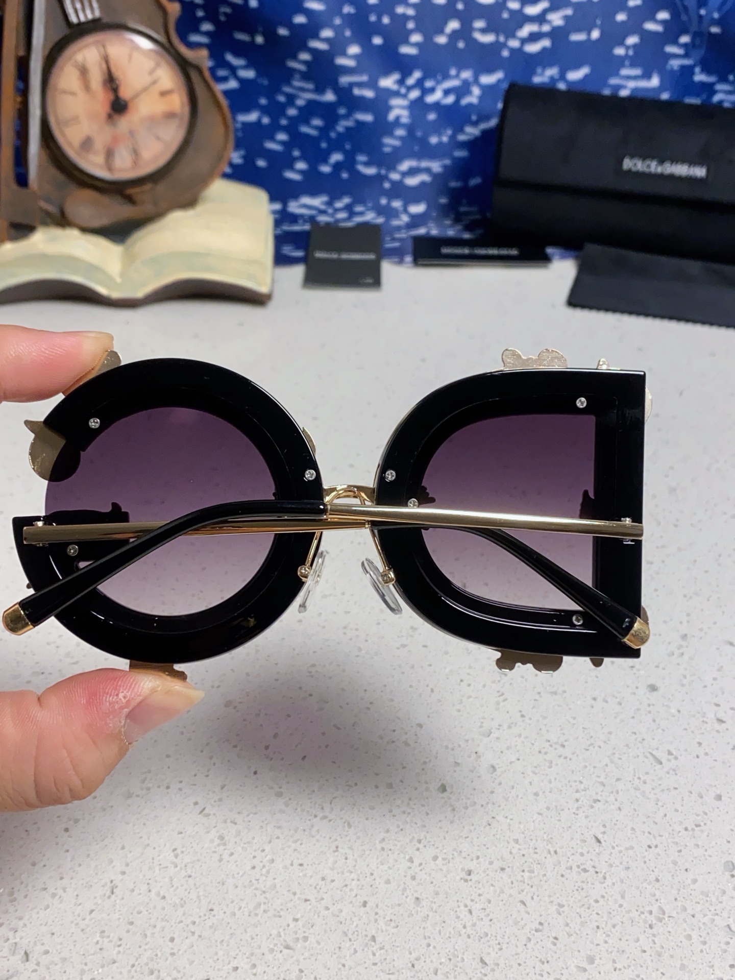  Dolce&Gabbana杜嘉班纳 2025新款DG小众巴洛克风情太阳镜摩登复古潮流街拍模特走秀款墨镜