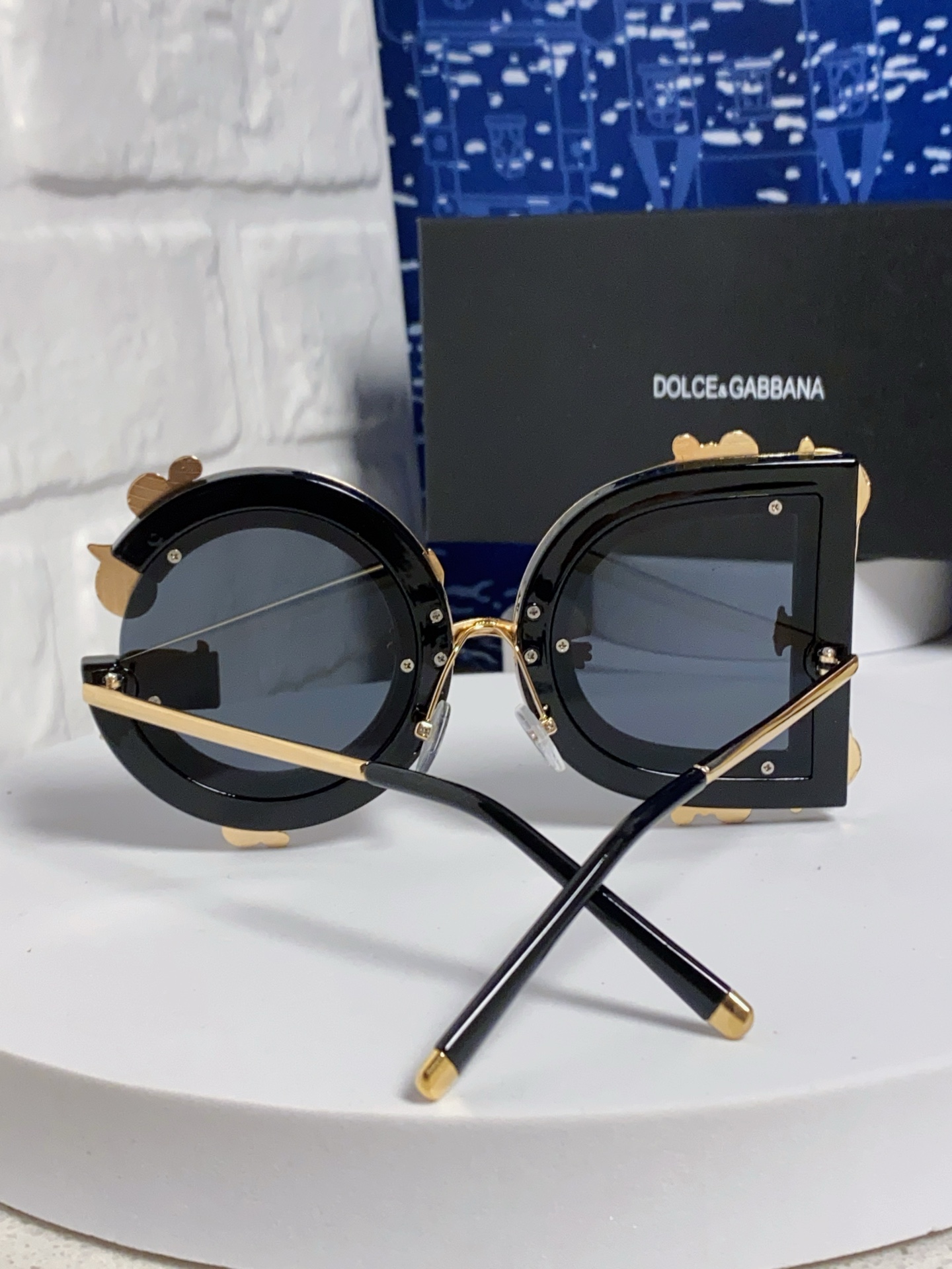  Dolce&Gabbana杜嘉班纳 2025新款DG小众巴洛克风情太阳镜摩登复古潮流街拍模特走秀款墨镜