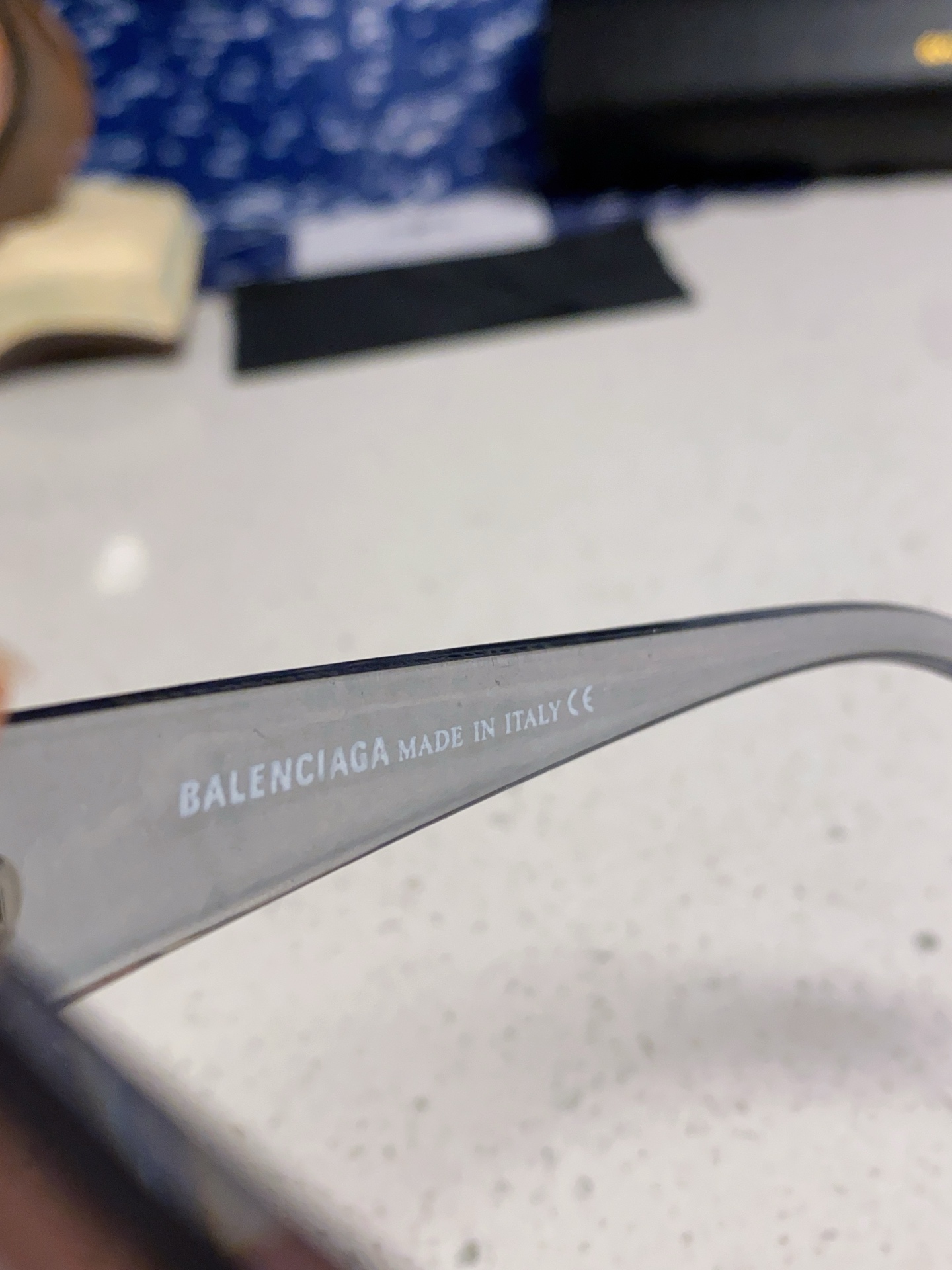  Balenricaga 巴黎世家 2025新款个性半框欧美潮流太阳镜男凹造型街拍嘻哈防紫外线墨镜女