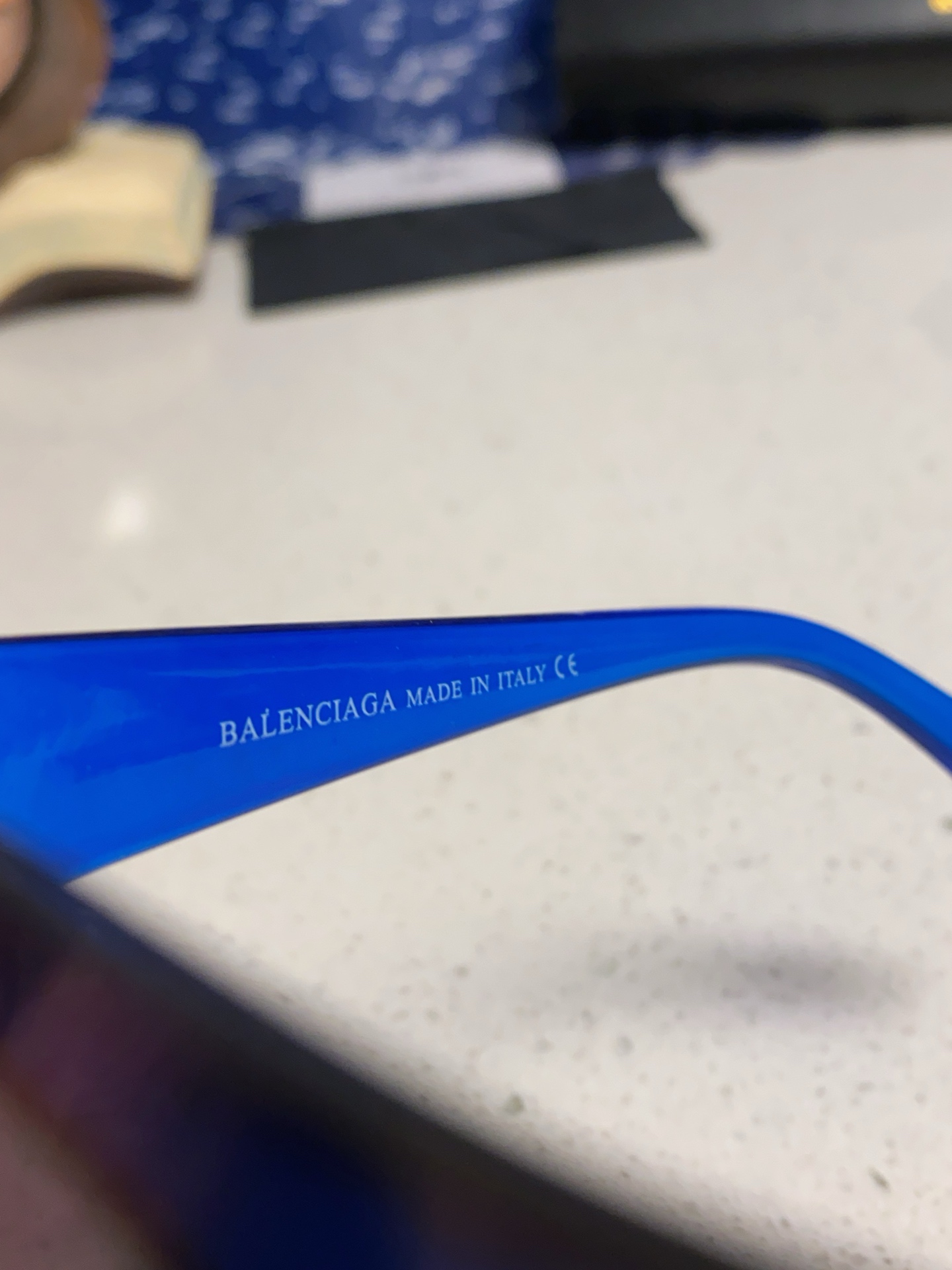  Balenricaga 巴黎世家 2025新款个性半框欧美潮流太阳镜男凹造型街拍嘻哈防紫外线墨镜女
