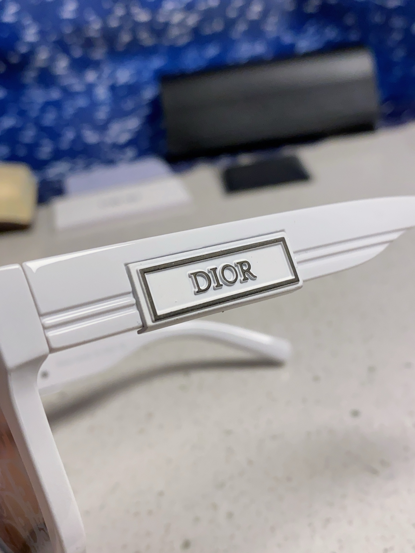  Dior迪奥法国25ss新款 经典方框板材时尚徽标墨镜太阳镜男女 S2F