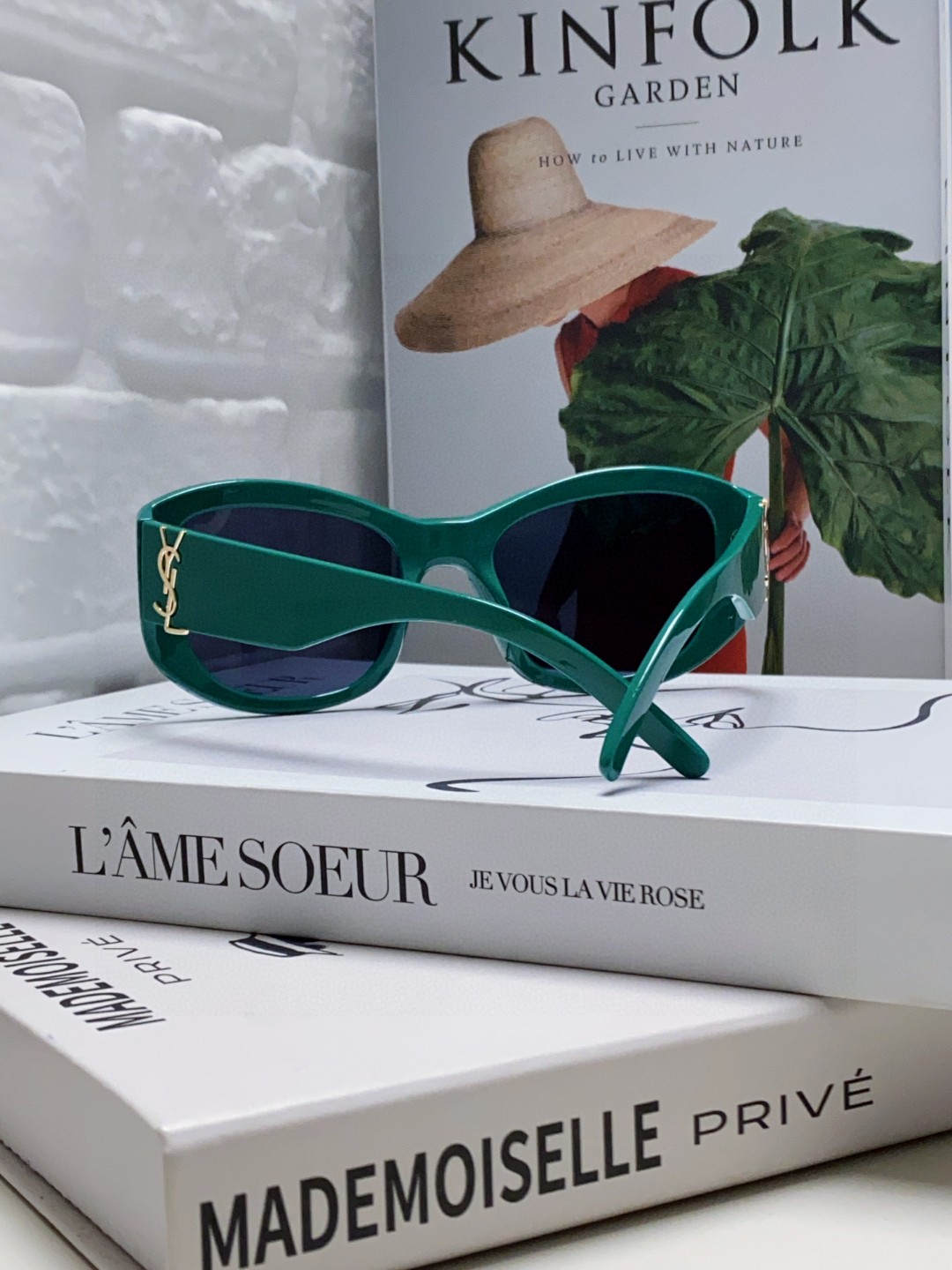  YSL圣罗兰Saint Laurent 墨镜女字母交织SL 时尚潮流太阳镜 百搭高颜值时髦眼 潮流个性