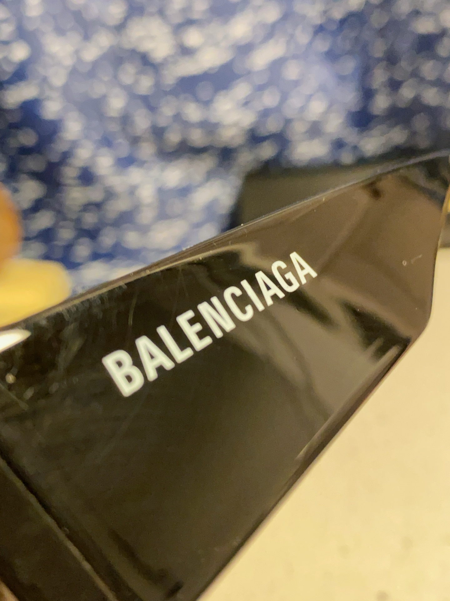  Balenciaga巴黎世家 2025新款欧美方形大粗框小红书女高级感防紫外线墨镜太阳镜 男女通用