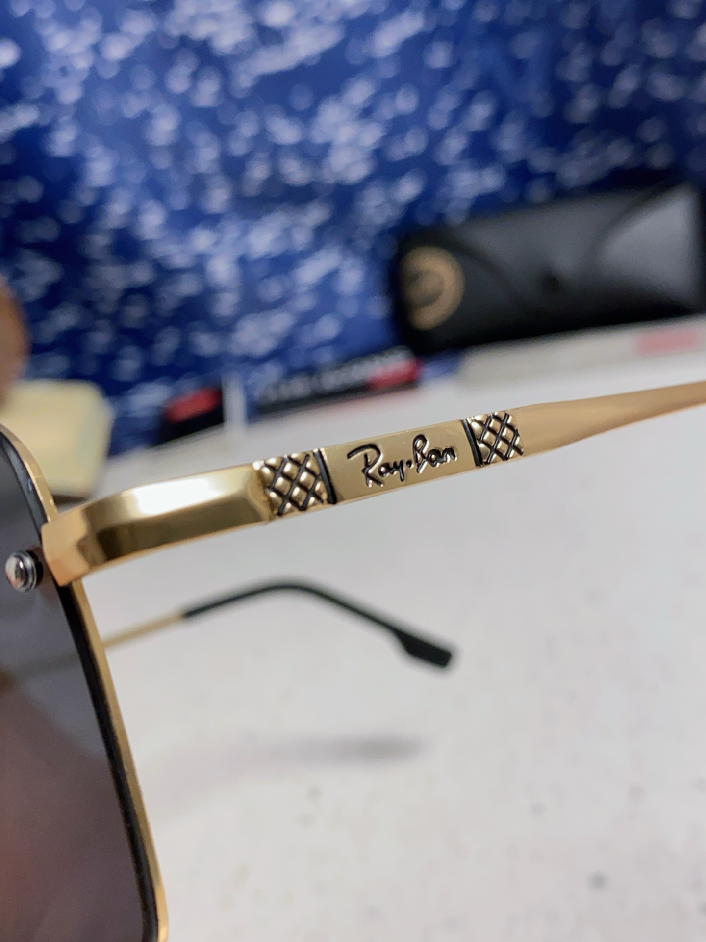  RayBan雷朋男士偏光高品质 2025新款 个性半框男士太阳镜复古双梁开车驾驶专用墨镜防紫外线潮 R
