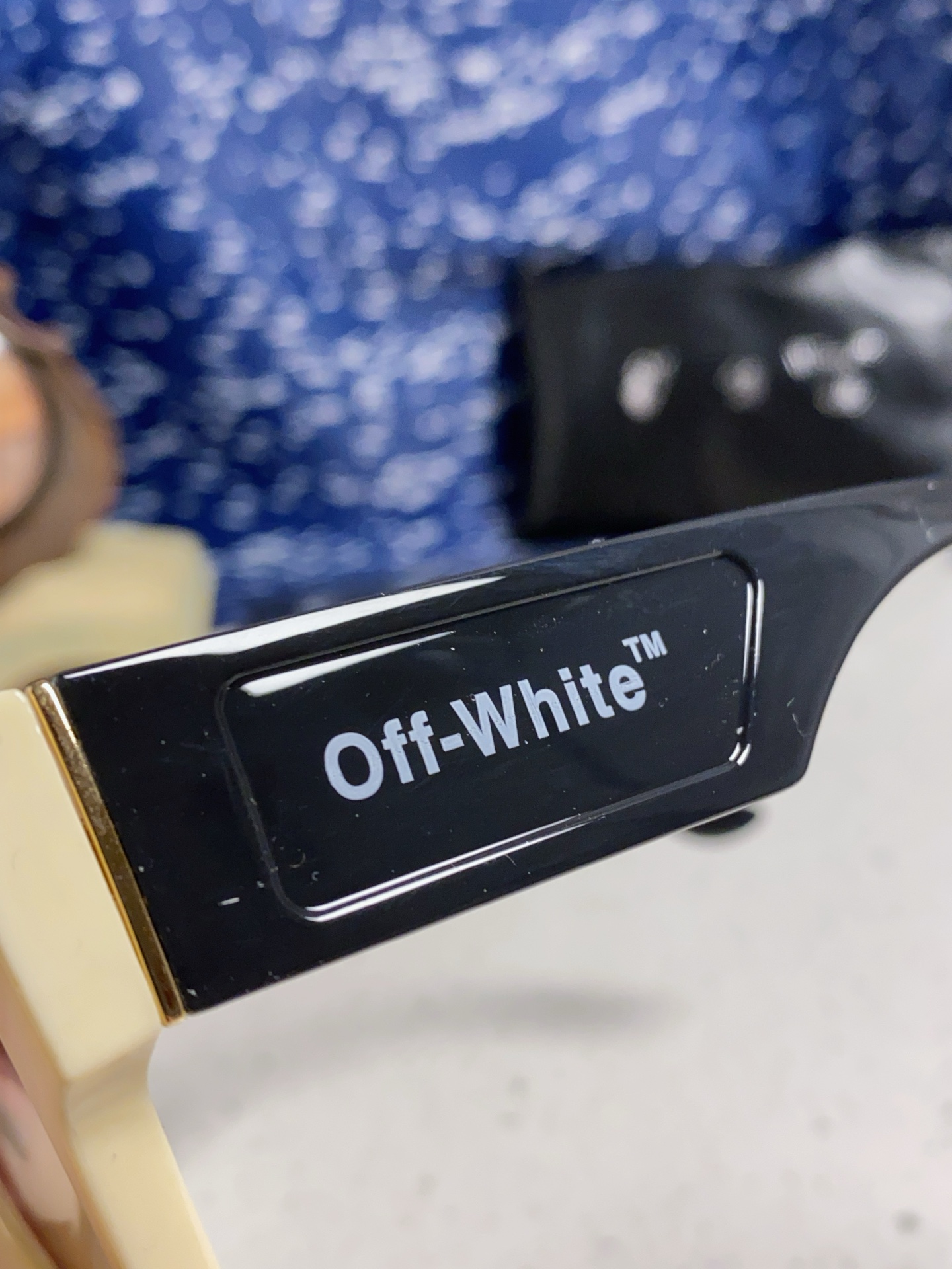  Off-White潮牌 2025新款太阳眼镜高颜值情侣款防辐射墨镜复古方形遮阳镜 男女通用