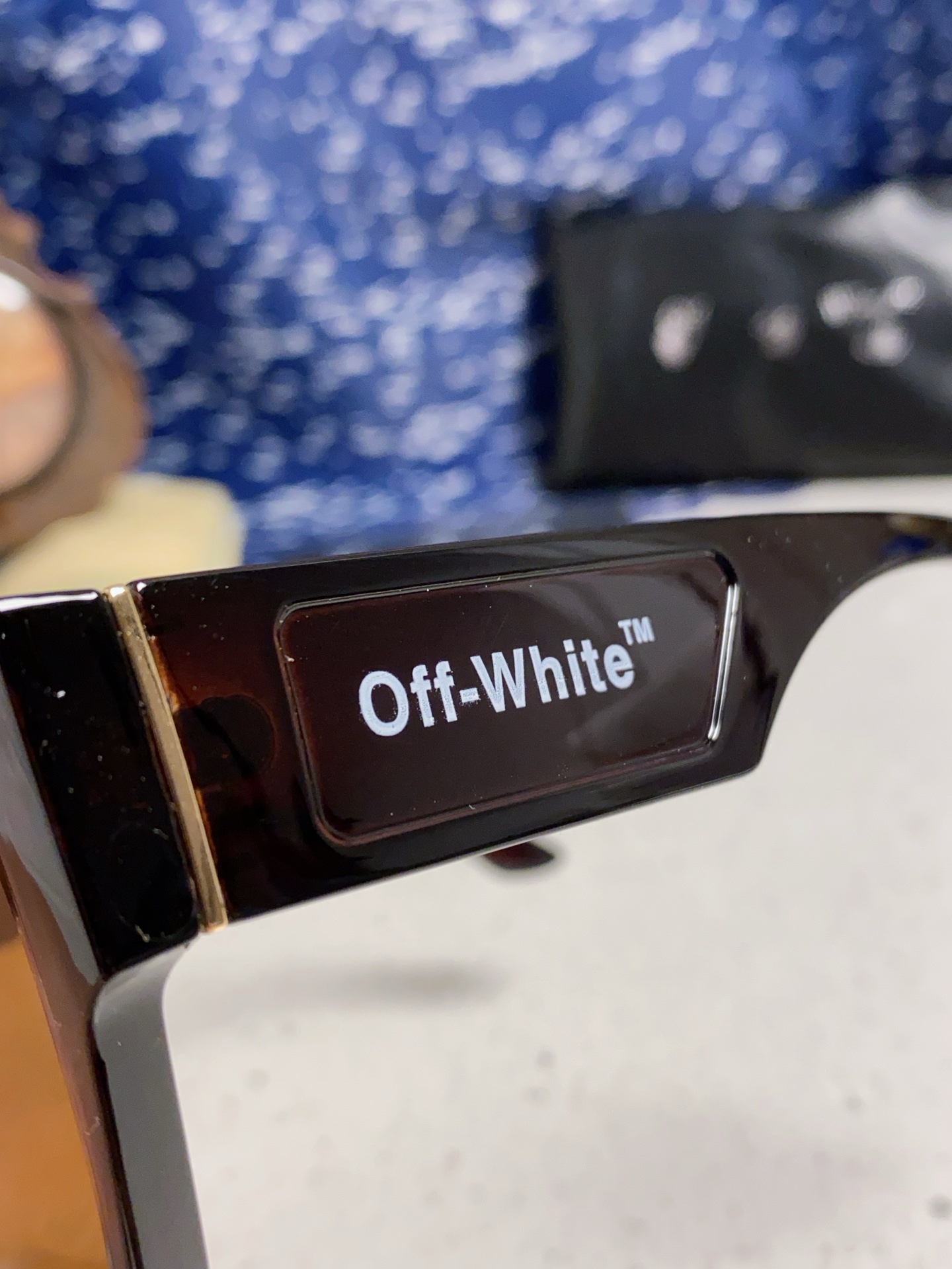  Off-White潮牌 2025新款太阳眼镜高颜值情侣款防辐射墨镜复古方形遮阳镜 男女通用