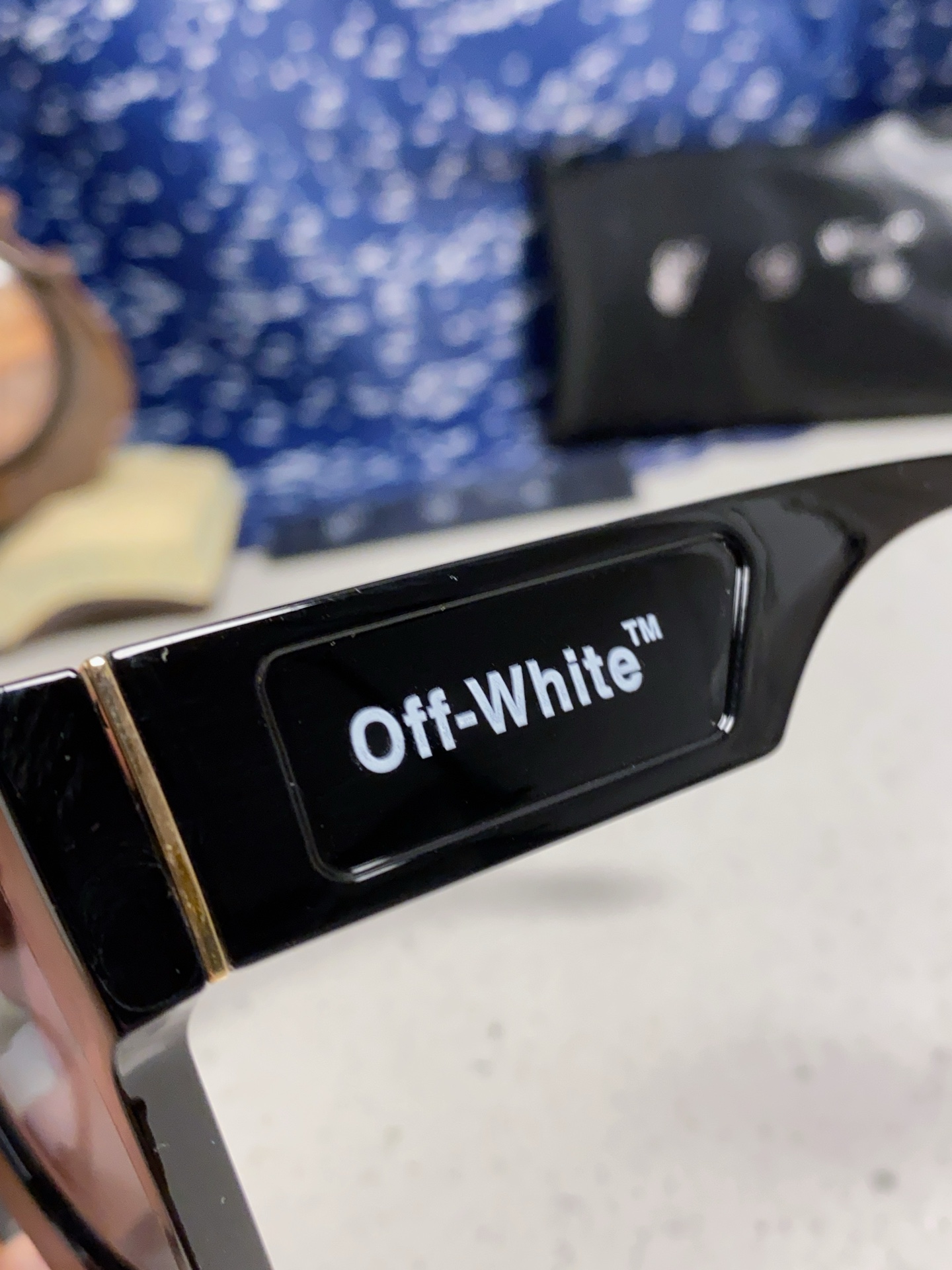  Off-White潮牌 2025新款太阳眼镜高颜值情侣款防辐射墨镜复古方形遮阳镜 男女通用