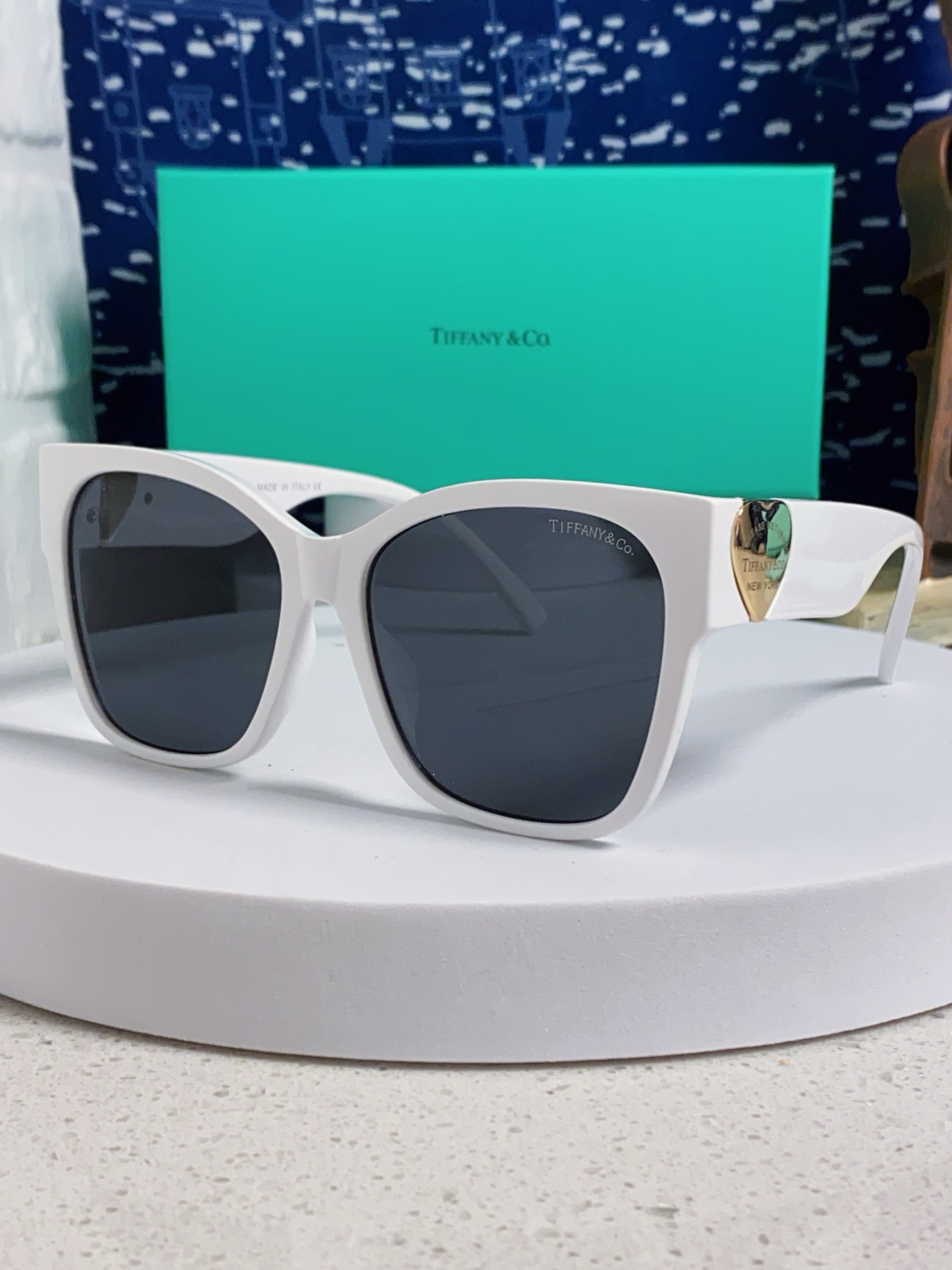  Tiffany & Co.TIFFANY蒂芙尼 2025新款太阳眼镜女男款偏光墨镜方形0TF4216F