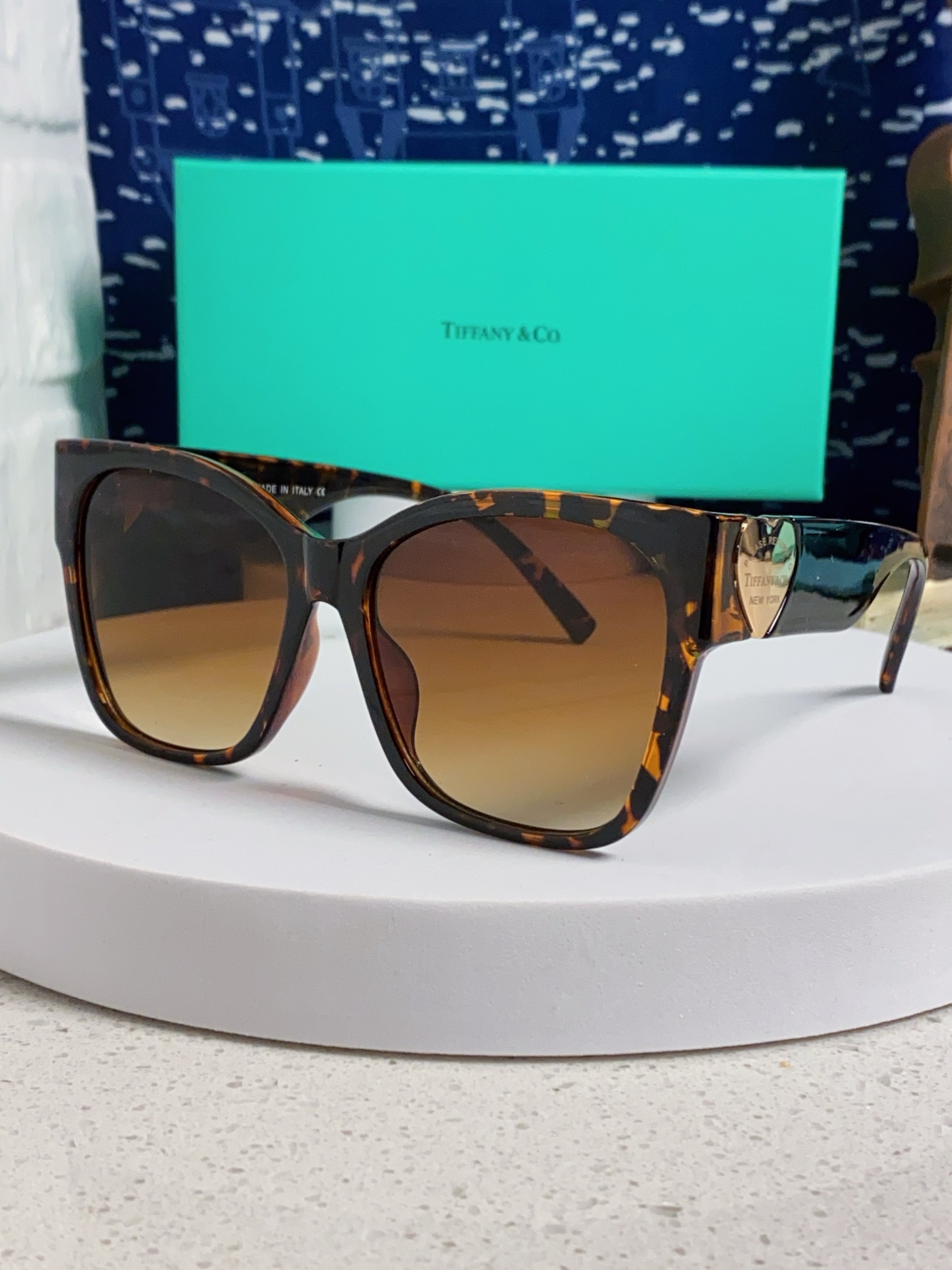  Tiffany & Co.TIFFANY蒂芙尼 2025新款太阳眼镜女男款偏光墨镜方形0TF4216F