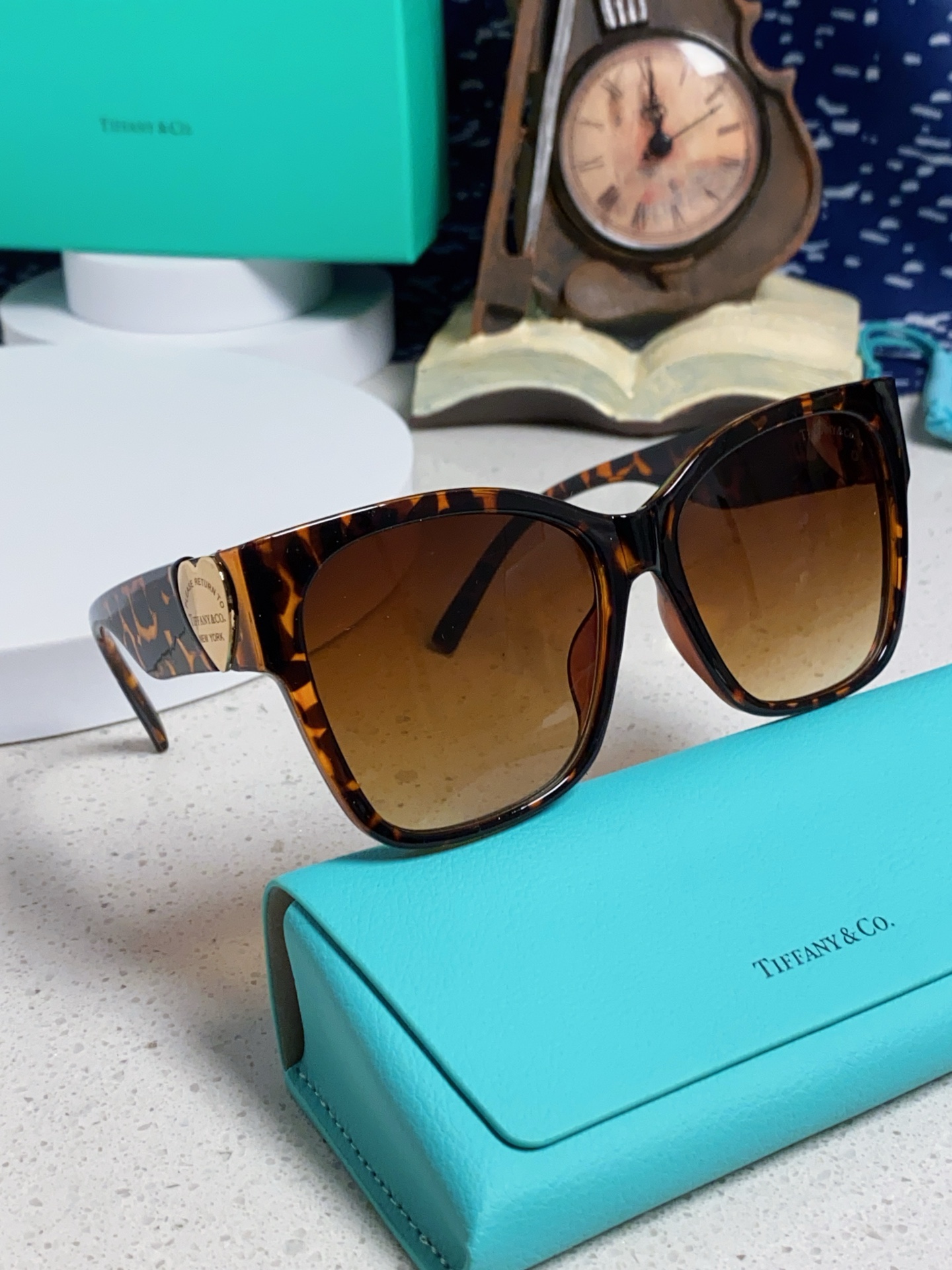 Tiffany & Co.TIFFANY蒂芙尼 2025新款太阳眼镜女男款偏光墨镜方形0TF4216F
