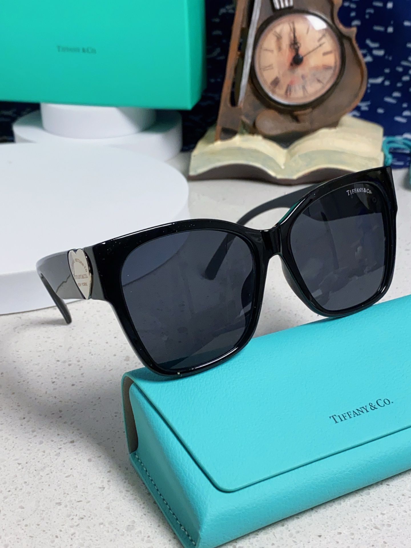  Tiffany & Co.TIFFANY蒂芙尼 2025新款太阳眼镜女男款偏光墨镜方形0TF4216F