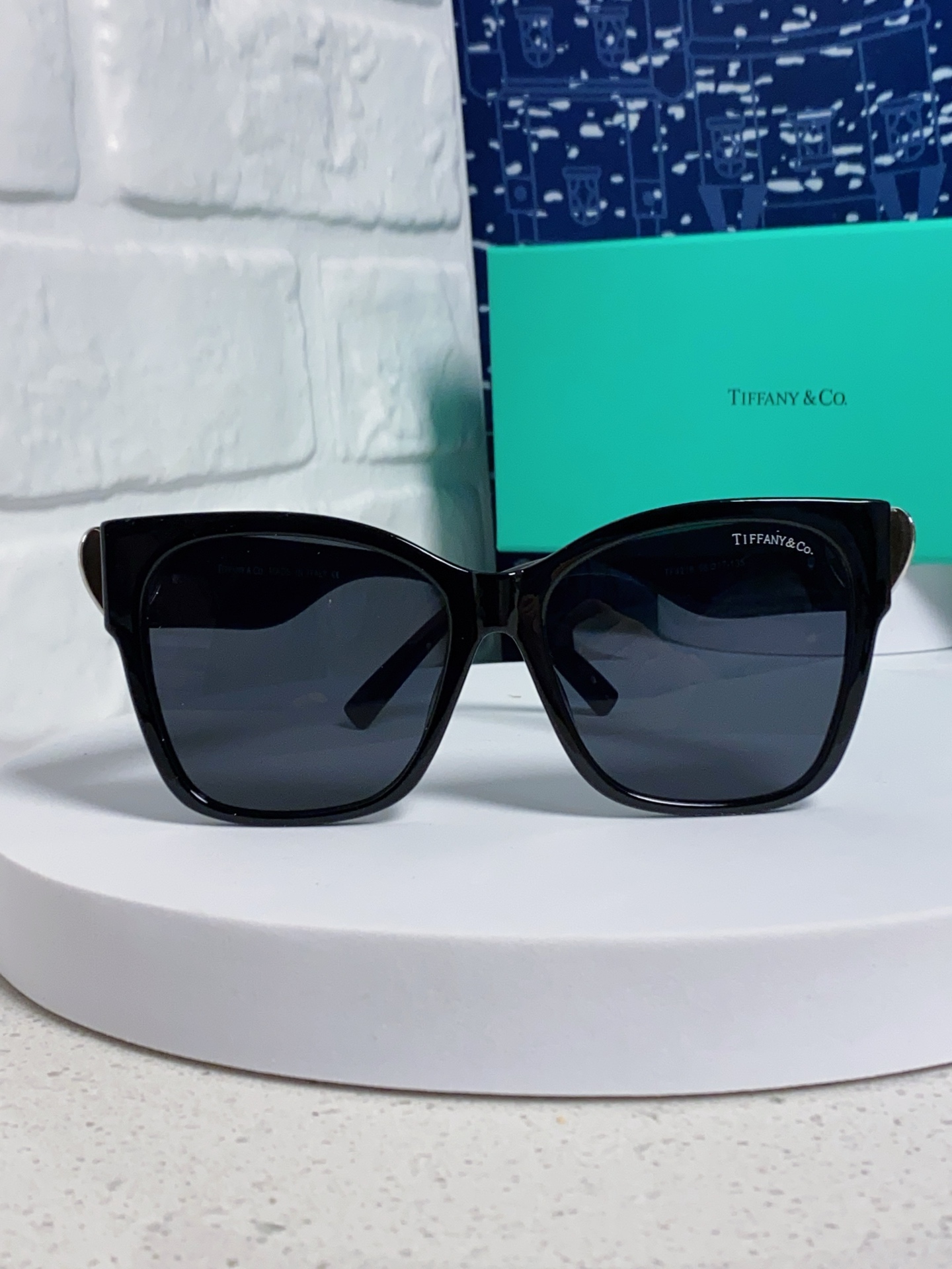  Tiffany & Co.TIFFANY蒂芙尼 2025新款太阳眼镜女男款偏光墨镜方形0TF4216F