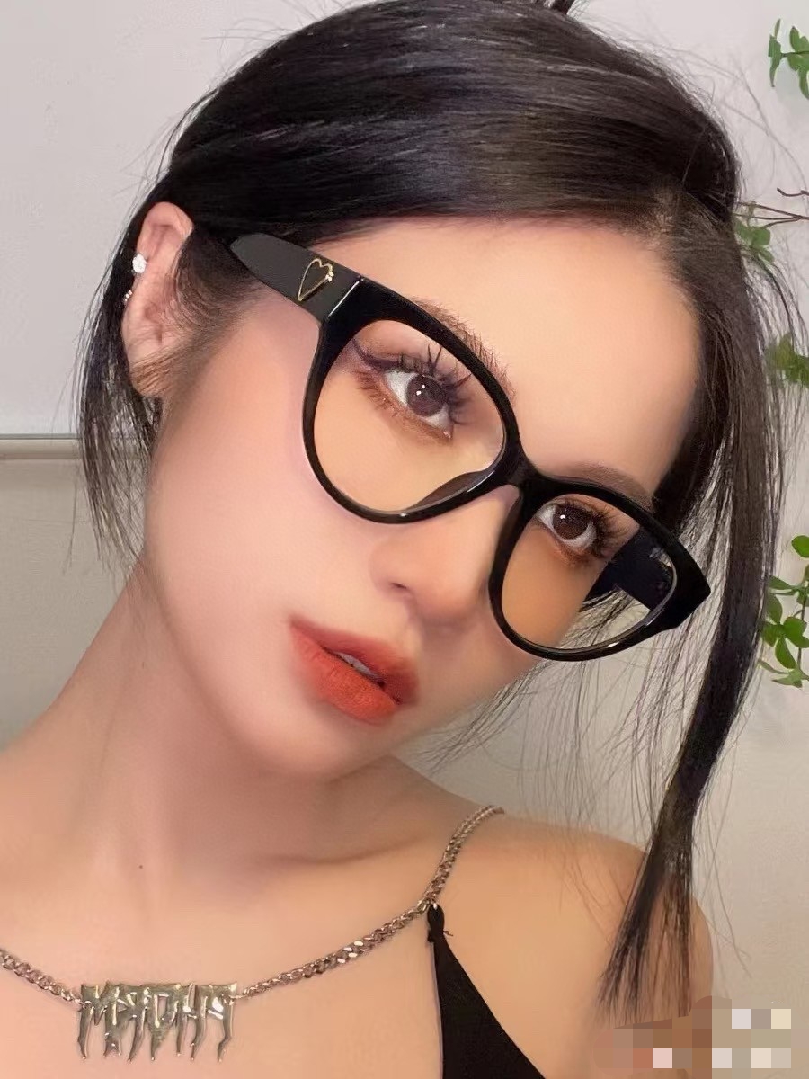  Chanel香奈儿 经典猫眼蝶形爱心logo墨镜小香风太阳镜遮阳防紫外线可配近视镜