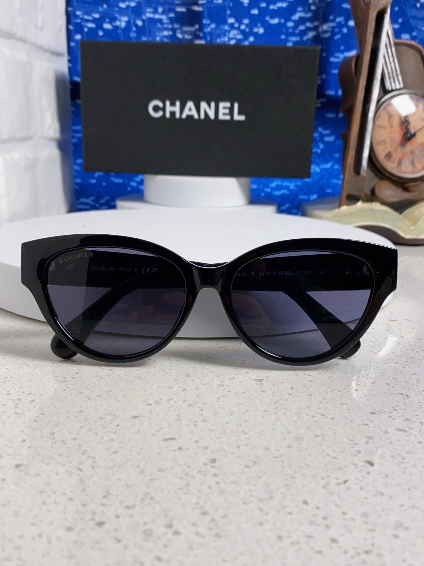  Chanel香奈儿 经典猫眼蝶形爱心logo墨镜小香风太阳镜遮阳防紫外线可配近视镜