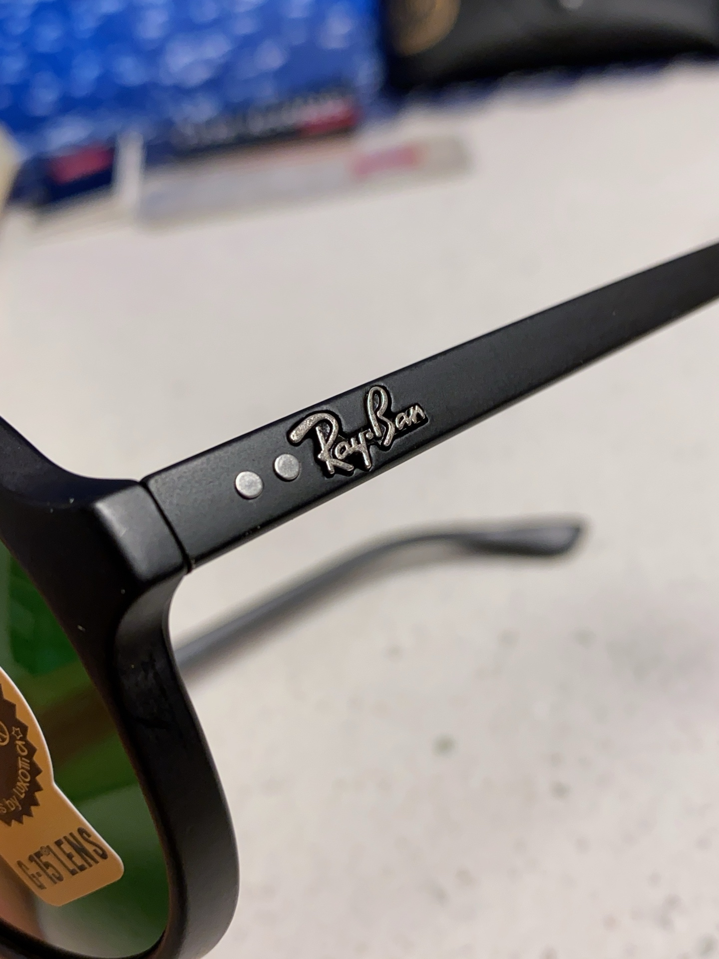  RayBan雷朋 经典男士飞行员眼镜 板材玻璃镜片蛤蟆框太阳镜 RB4125