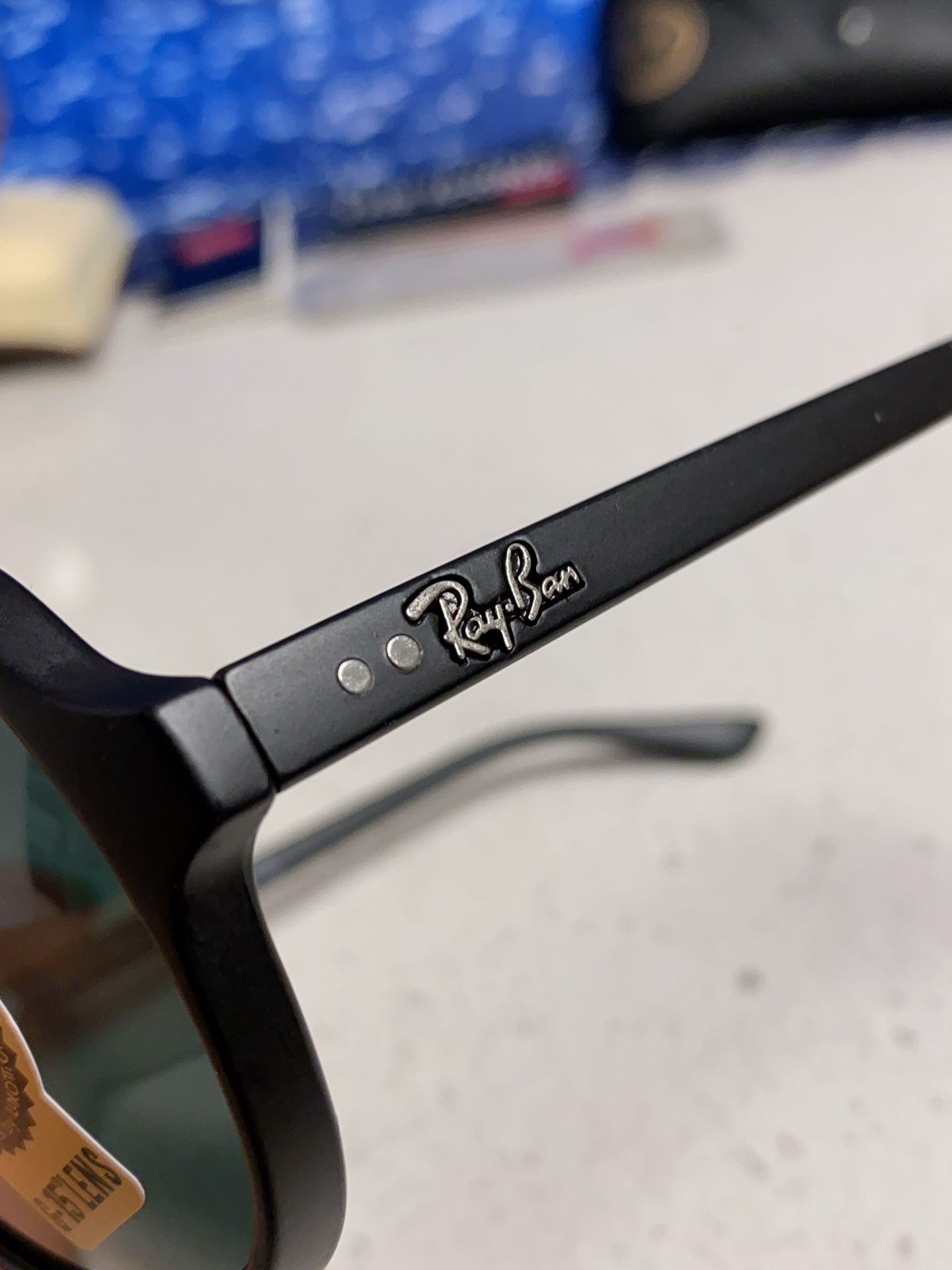  RayBan雷朋 经典男士飞行员眼镜 板材玻璃镜片蛤蟆框太阳镜 RB4125