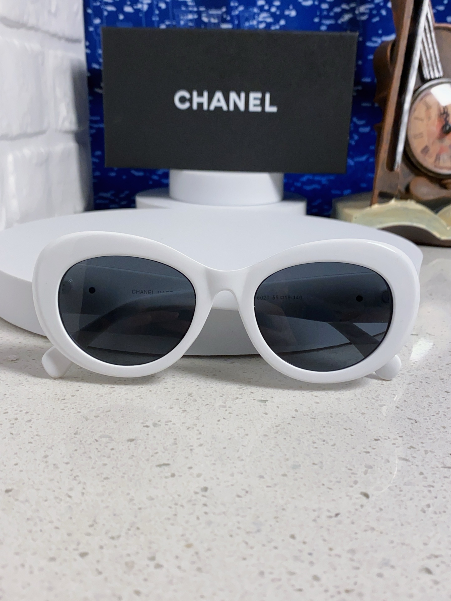  Chanel香奈儿 2025新款 复古大框方形高级感镶钻太阳眼镜圆脸显瘦防紫外线街拍墨镜女款