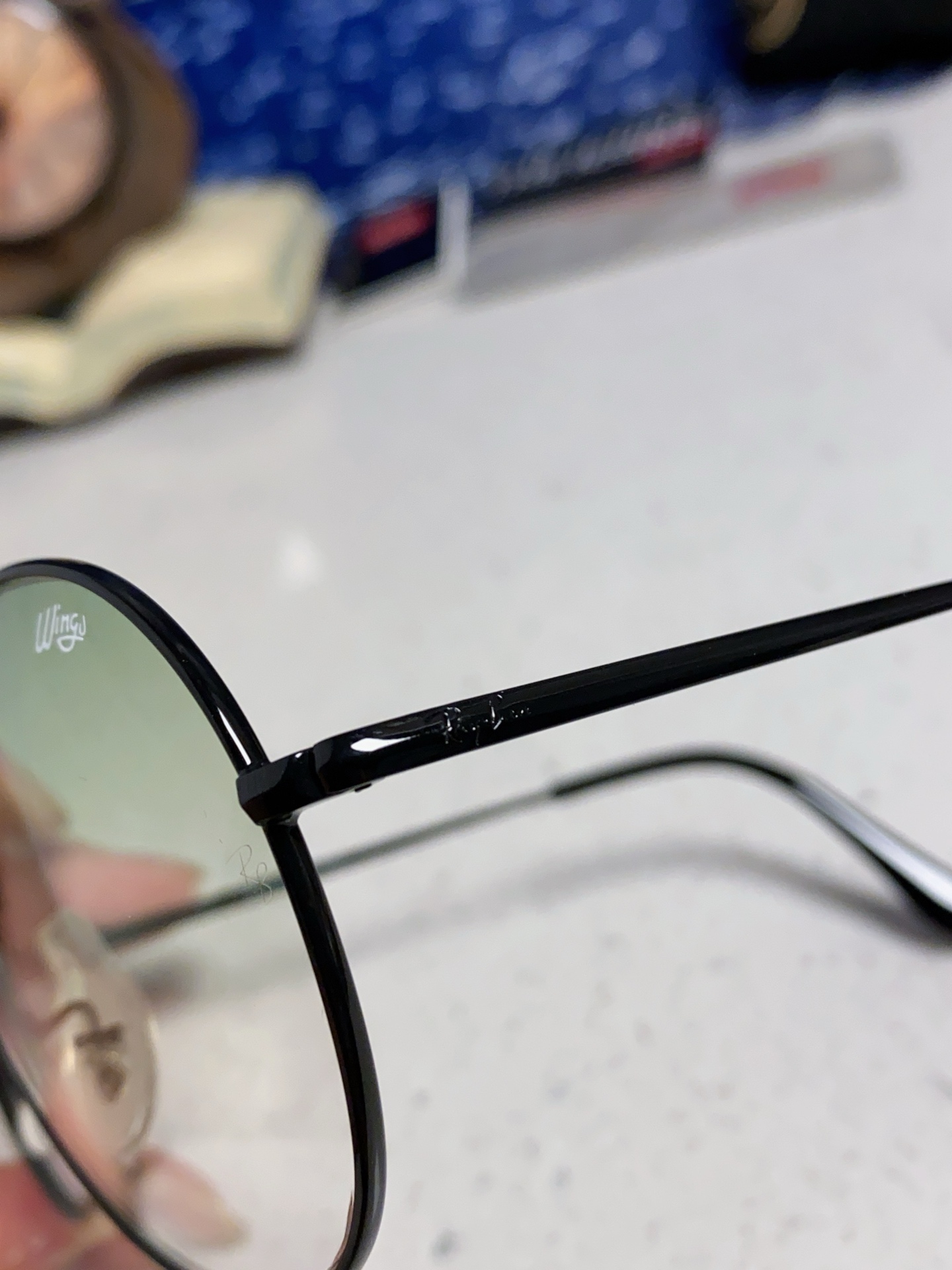  RayBan雷朋 2025新款复古飞行员金属超轻商务休闲太阳镜男女通用 一片式护目镜 RB3597