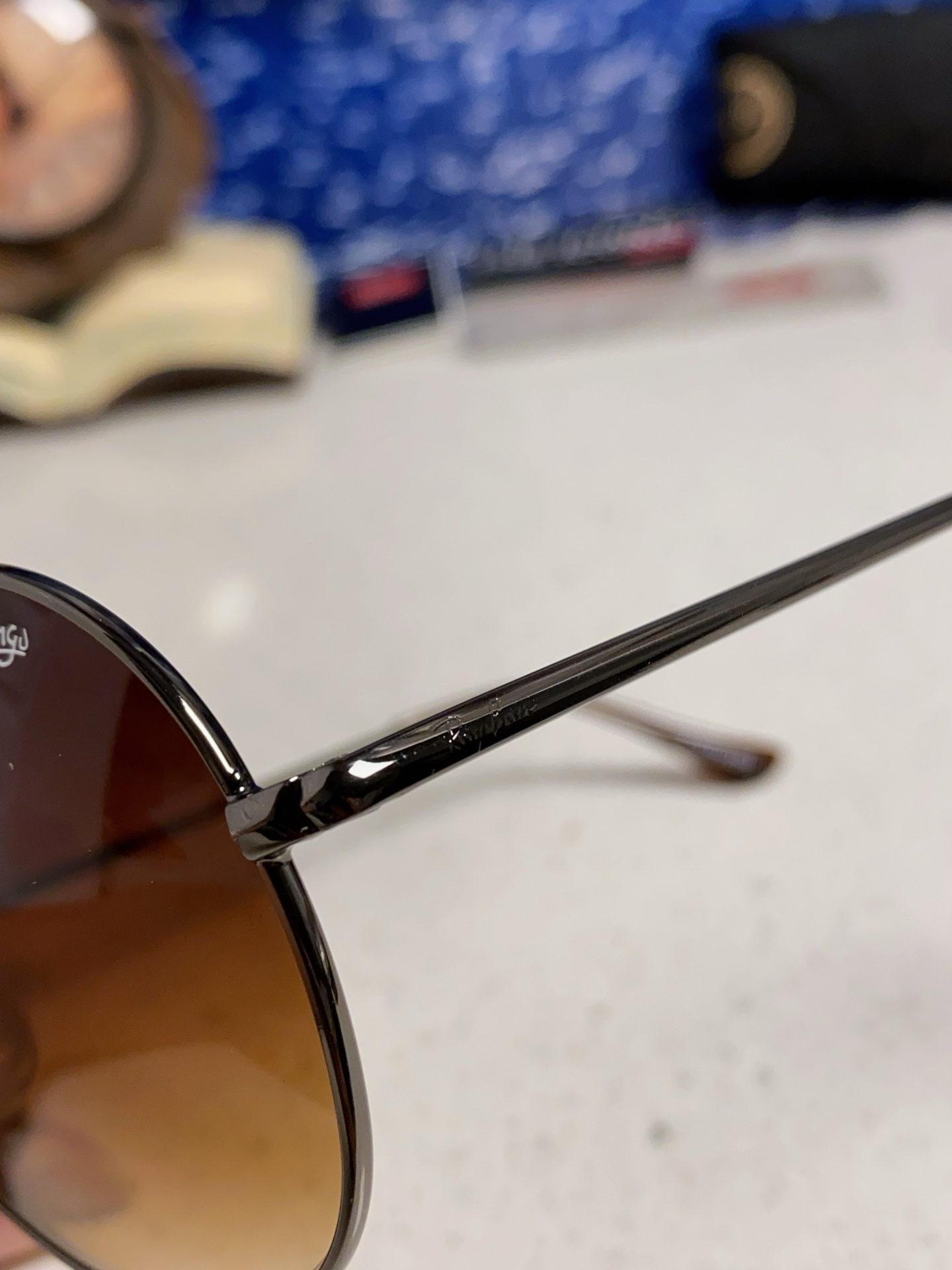 RayBan雷朋 2025新款复古飞行员金属超轻商务休闲太阳镜男女通用 一片式护目镜 RB3597