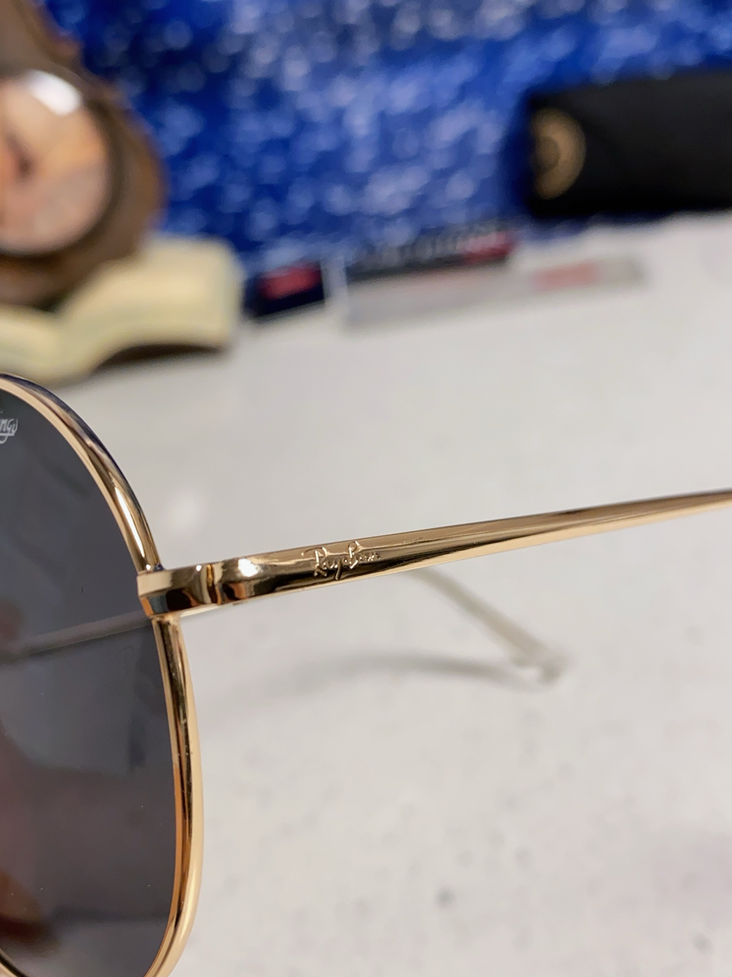  RayBan雷朋 2025新款复古飞行员金属超轻商务休闲太阳镜男女通用 一片式护目镜 RB3597