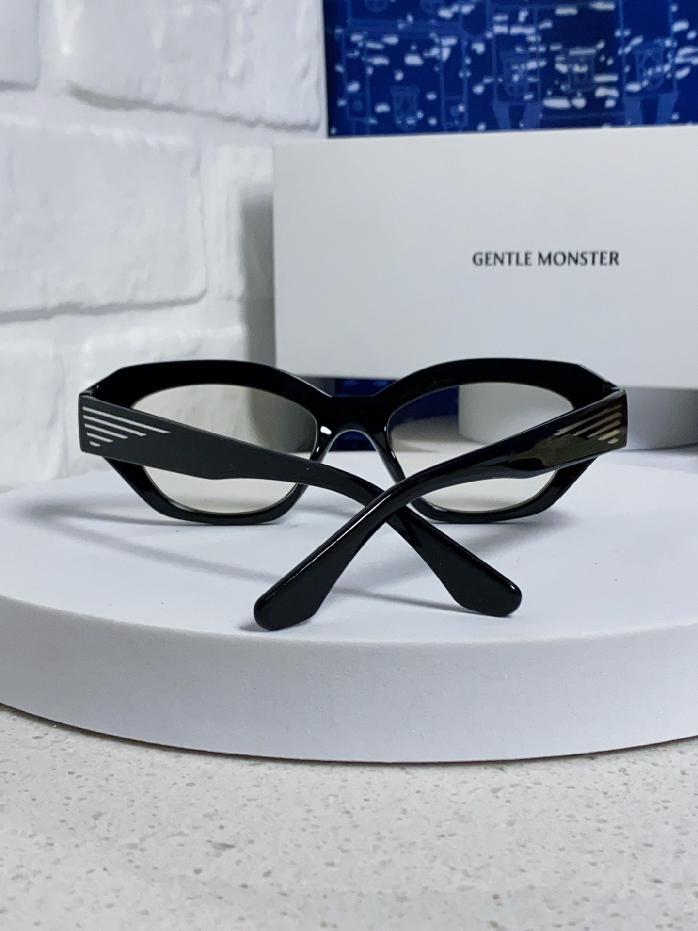  Gentle Moster(GM)  花儿与少年5王安宇同款王鹤棣同款 时尚墨镜男潮太阳镜新款遮阳防紫