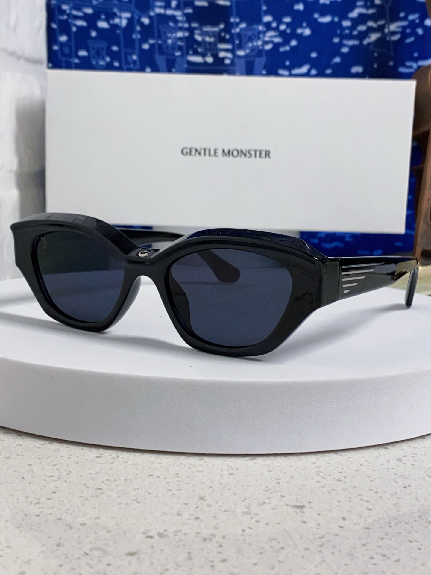  Gentle Moster(GM)  花儿与少年5王安宇同款王鹤棣同款 时尚墨镜男潮太阳镜新款遮阳防紫