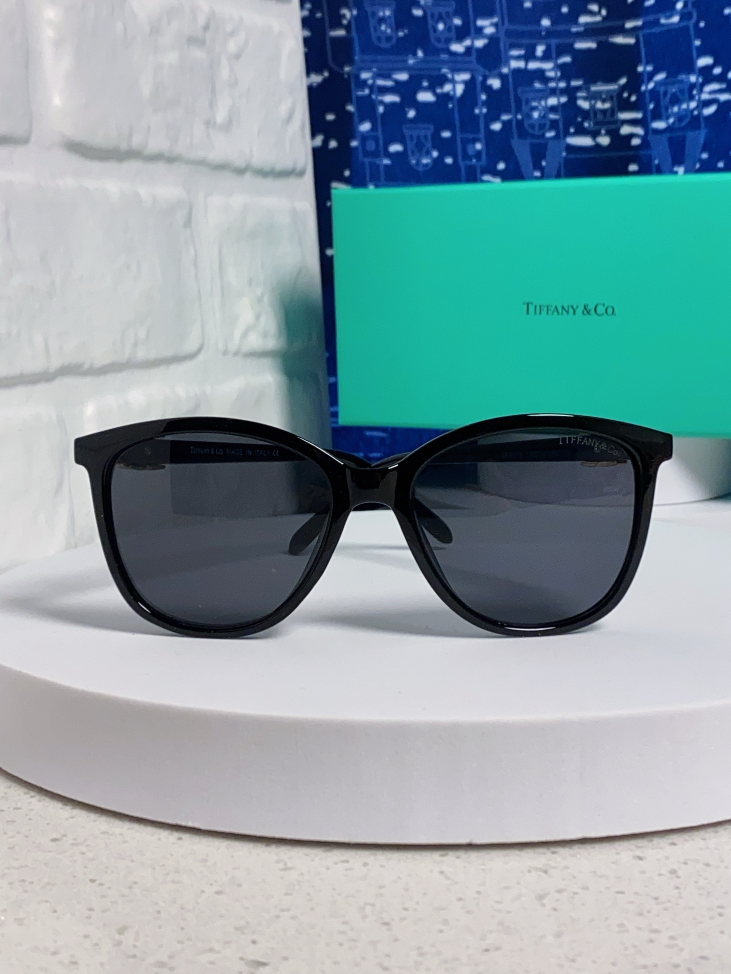 Tiffany蒂芙尼 2025新款镶钻太阳镜眼镜女士潮流精致墨镜 个性女款