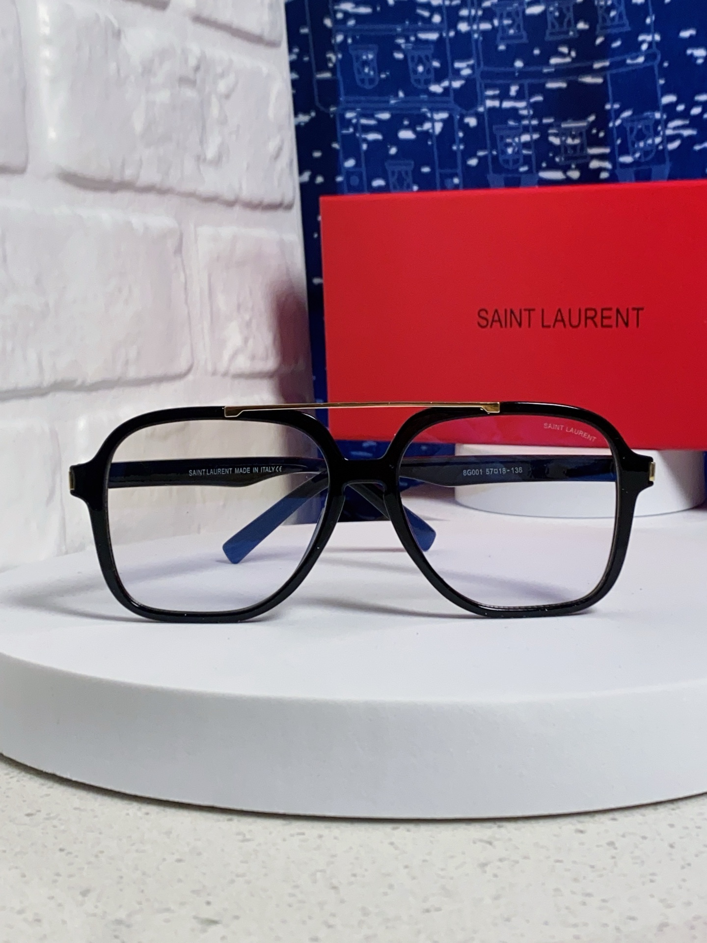 Saint Laurennt圣罗兰 2025新款YSL杨树林 宋佳同款时尚轻奢方形大框明星同款圣家太阳眼