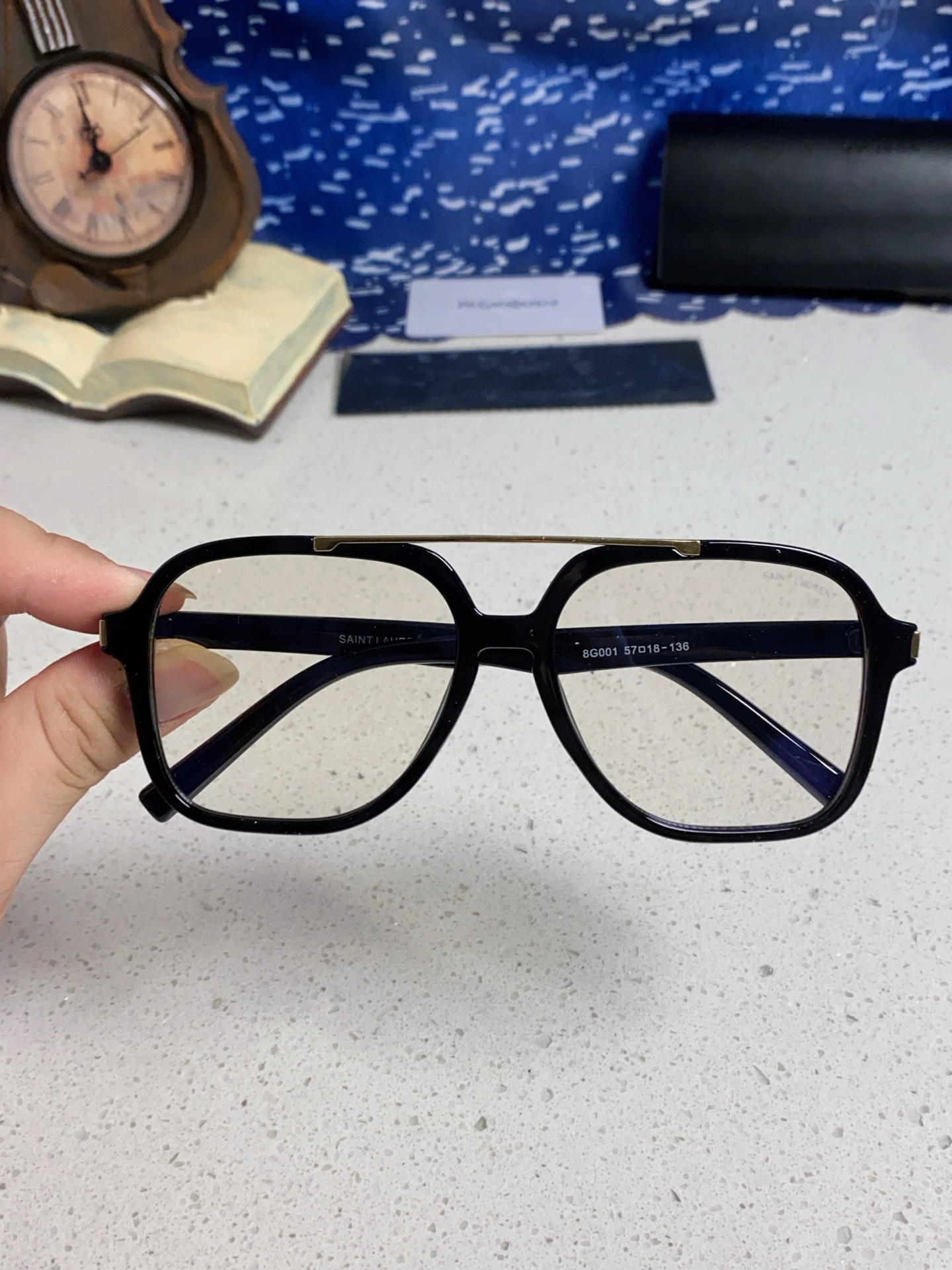 Saint Laurennt圣罗兰 2025新款YSL杨树林 宋佳同款时尚轻奢方形大框明星同款圣家太阳眼