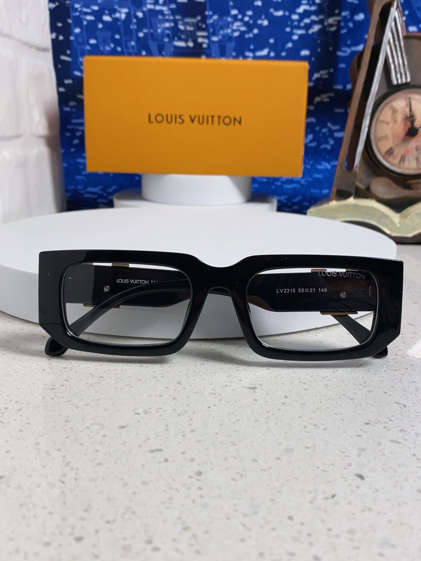  LouisVuitton路易威登 2025新款男士金属太阳镜百搭显脸小 长方形