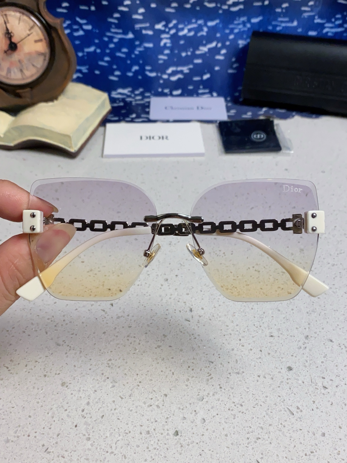  Dior迪奥 2025新款太阳眼镜女款大脸显瘦防紫外线防晒驾驶偏光 