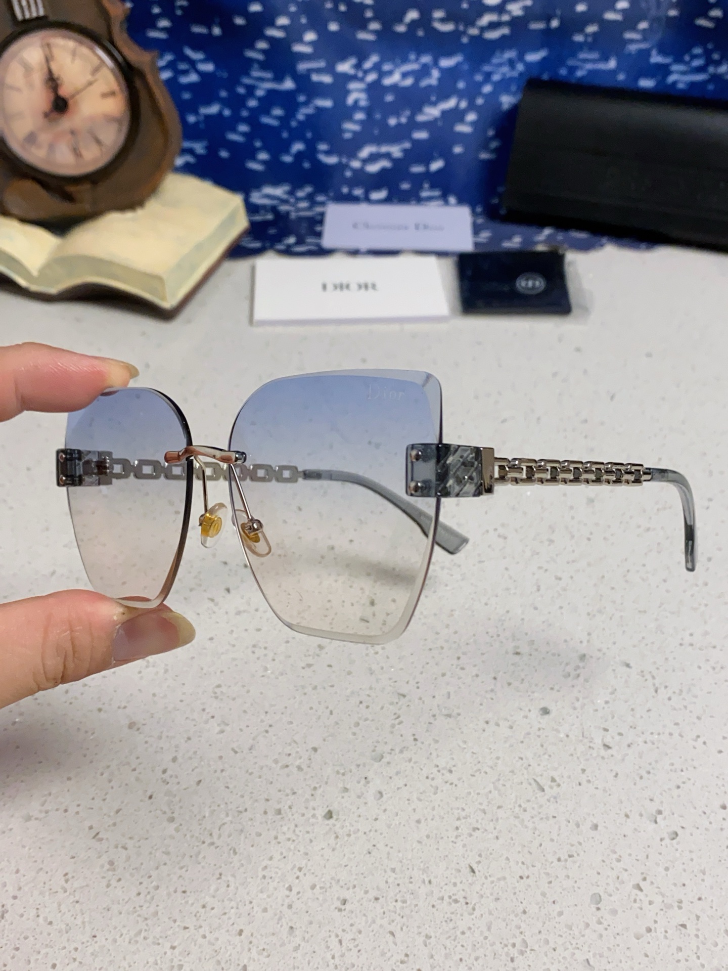  Dior迪奥 2025新款太阳眼镜女款大脸显瘦防紫外线防晒驾驶偏光 